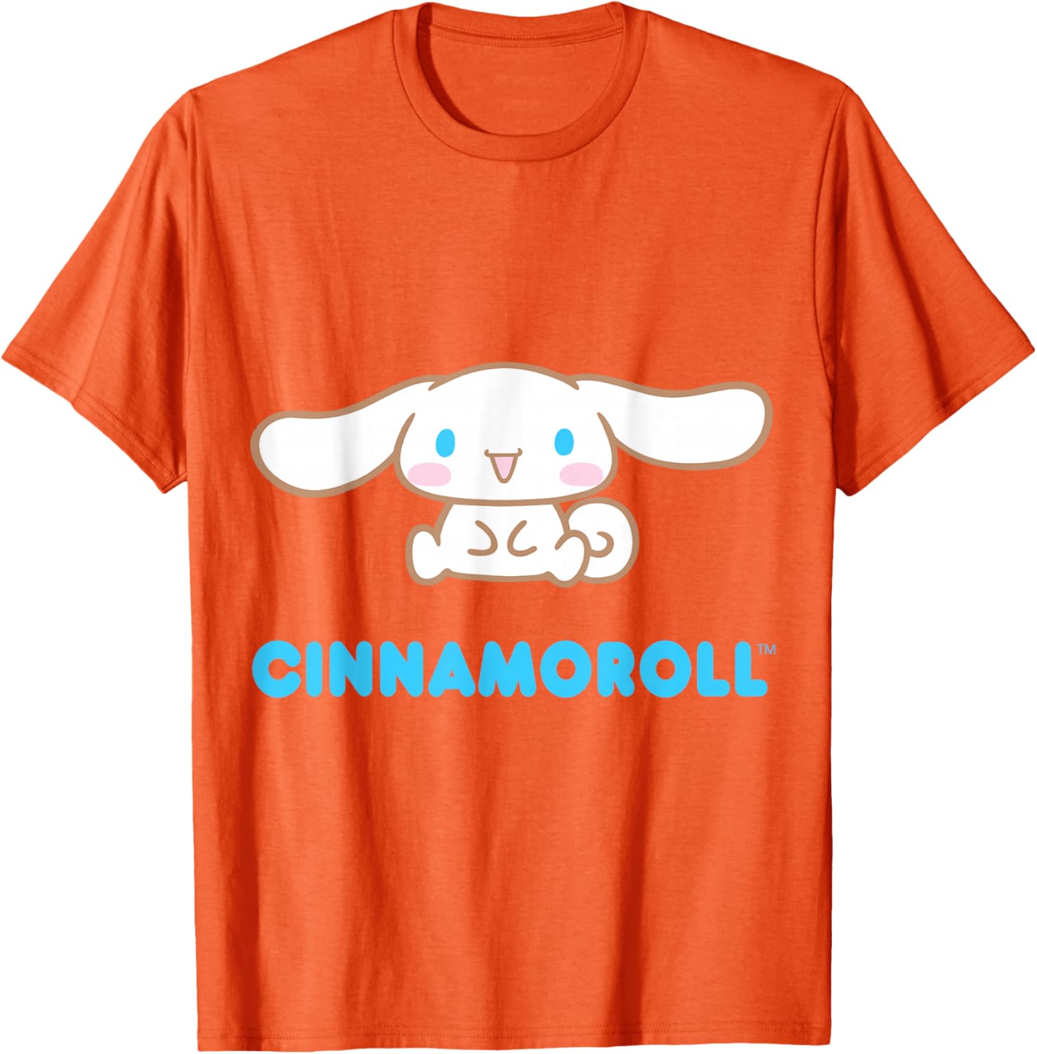 Cinnamoroll Front and Back T-Shirt in Black - Stylish Sanrio Apparel - 1