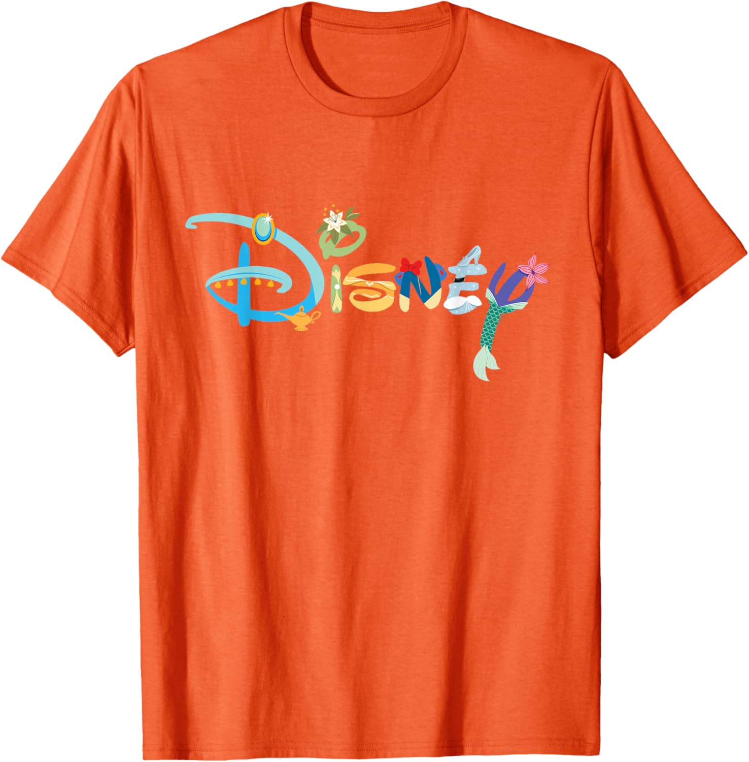 Disney Princess Classic Logo T-Shirt for Kids and Adults, Stylish Gift - 27