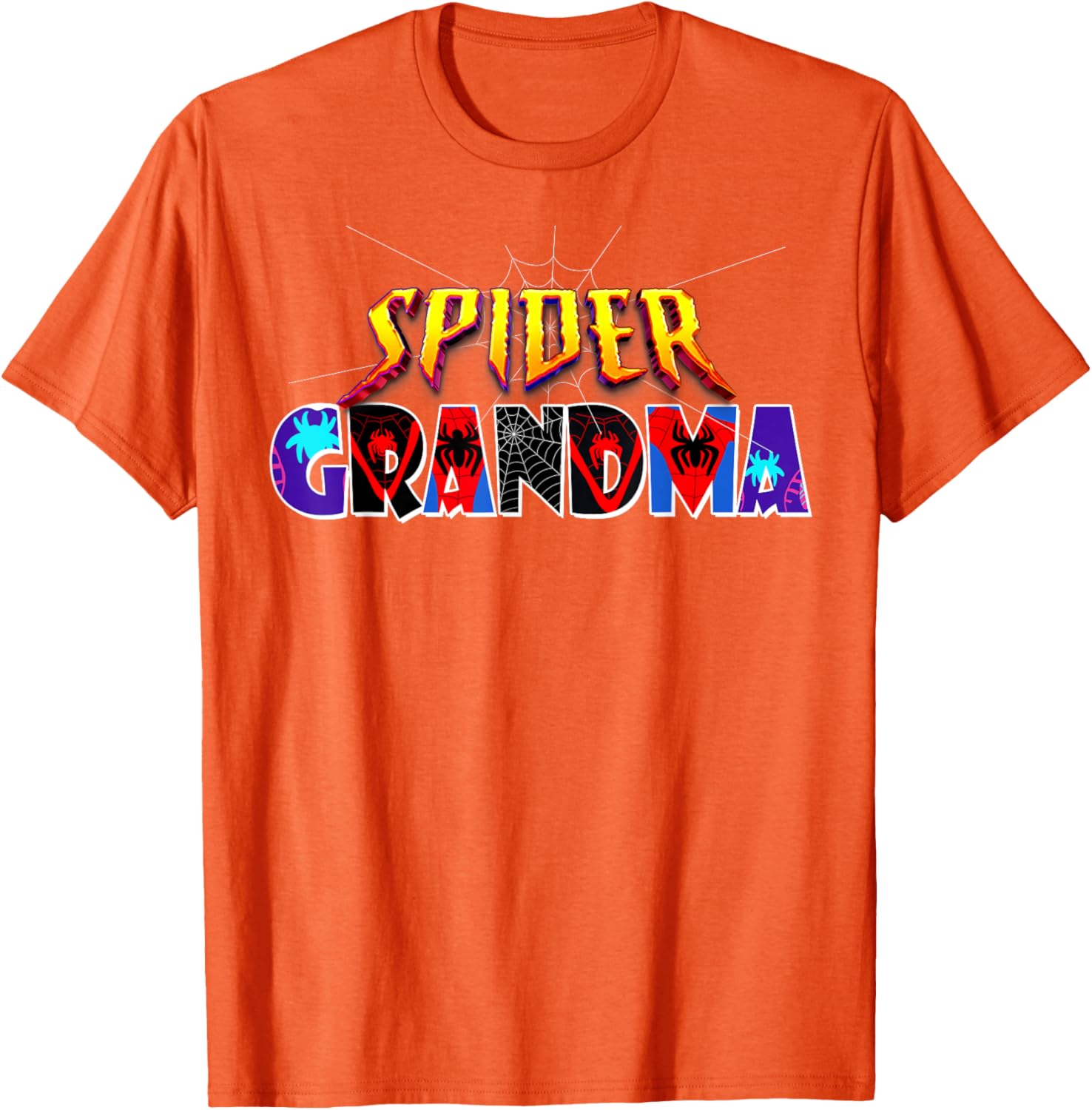 Cute Spider Grandma Shirt for Birthday Mothers Day and Halloween Fun - 6