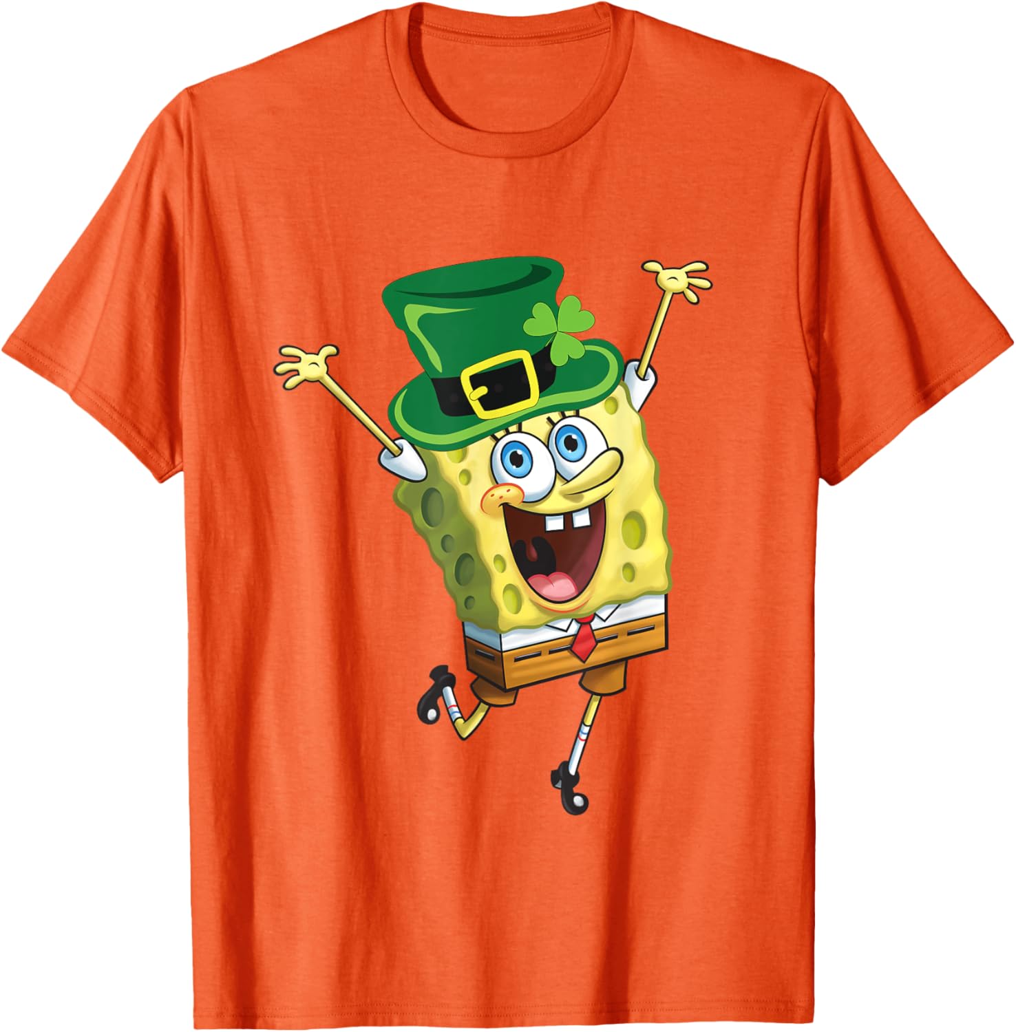 SpongeBob SquarePants St Patricks Day T-Shirt for Fun Festive Style - 8
