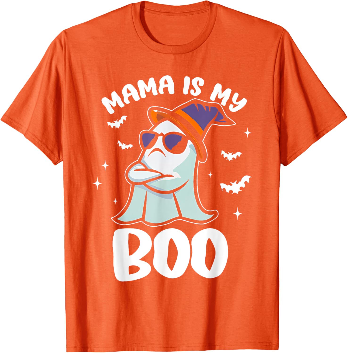 Groovy Mama Is My Boo Halloween T-Shirt for Toddlers and Kids - 22