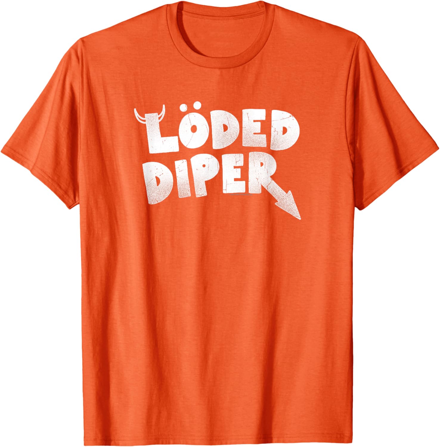 Wimpy Kid LÖDED DIPER Distressed Logo T-Shirt for Fun Style - 9