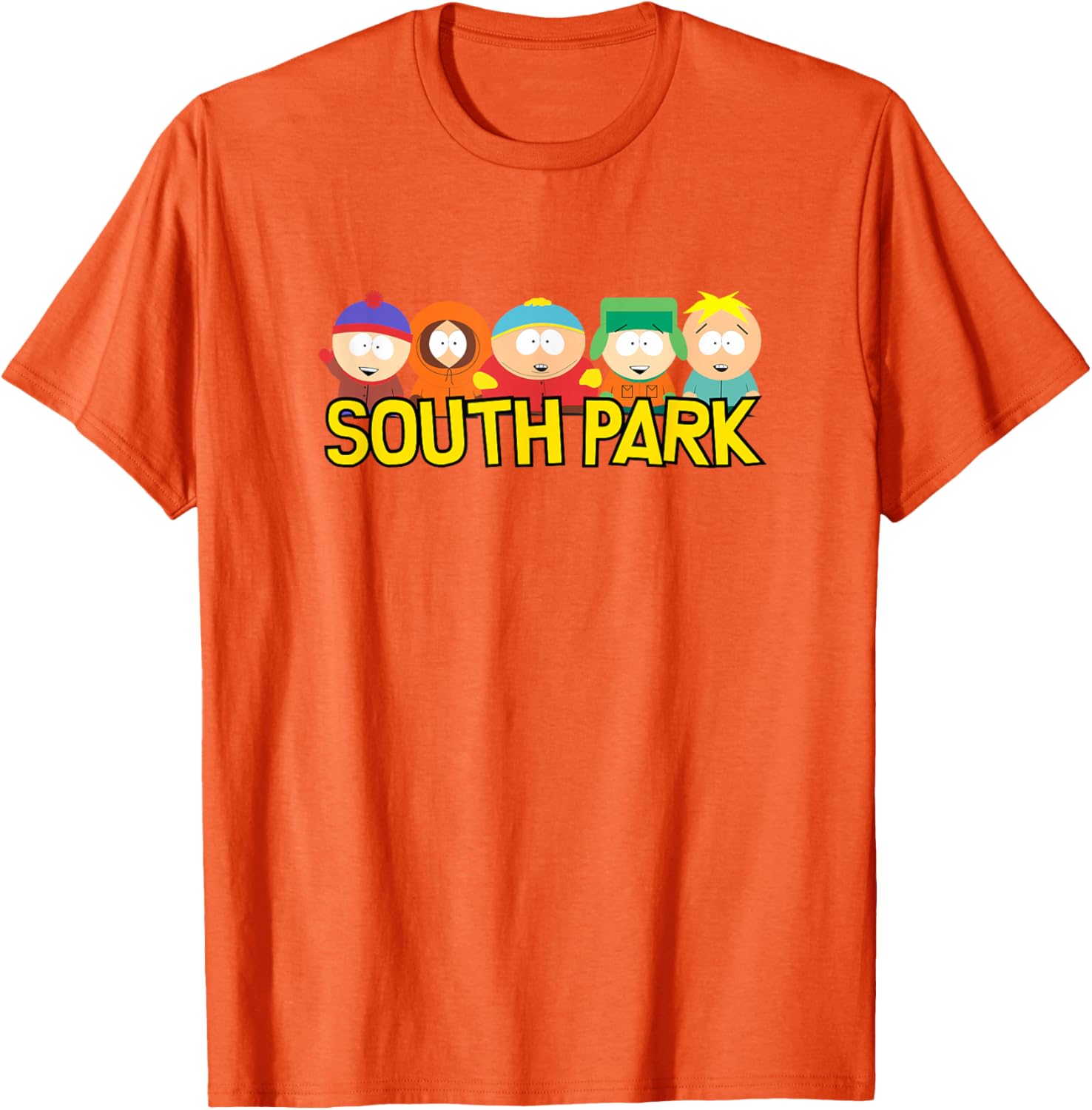 South Park Gang Logo T-Shirt for Trendy Fans - Fun and Comfortable Style - 2