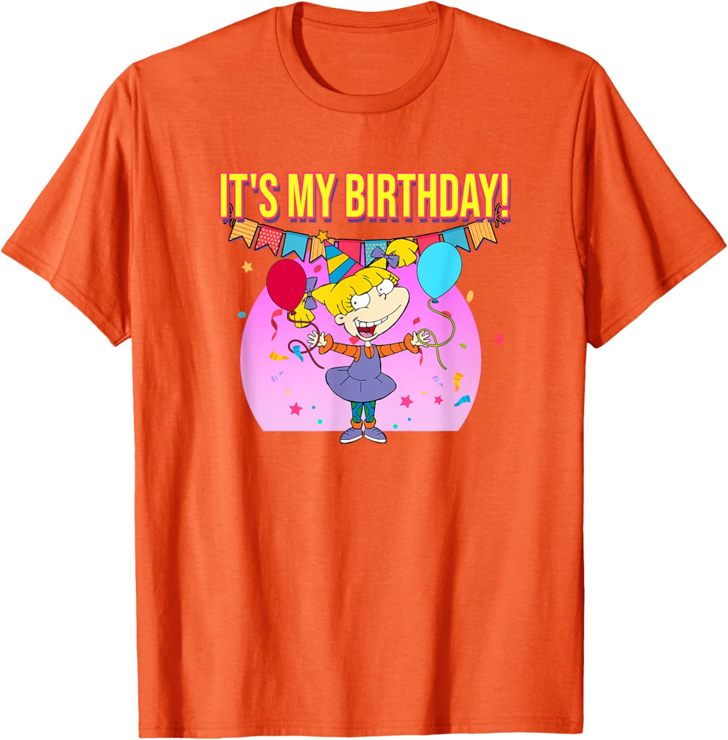 Mademark x Rugrats Angelica Pickles Birthday T-Shirt Fun Kids Apparel - 15