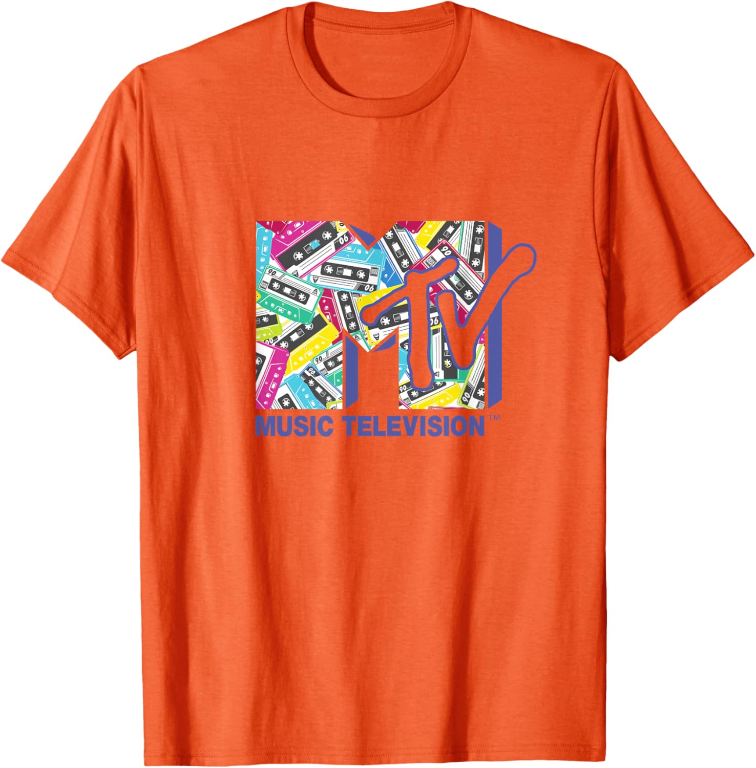Mademark x MTV 80s Logo T-Shirt with Classic Tapes - Retro Style Apparel - 9