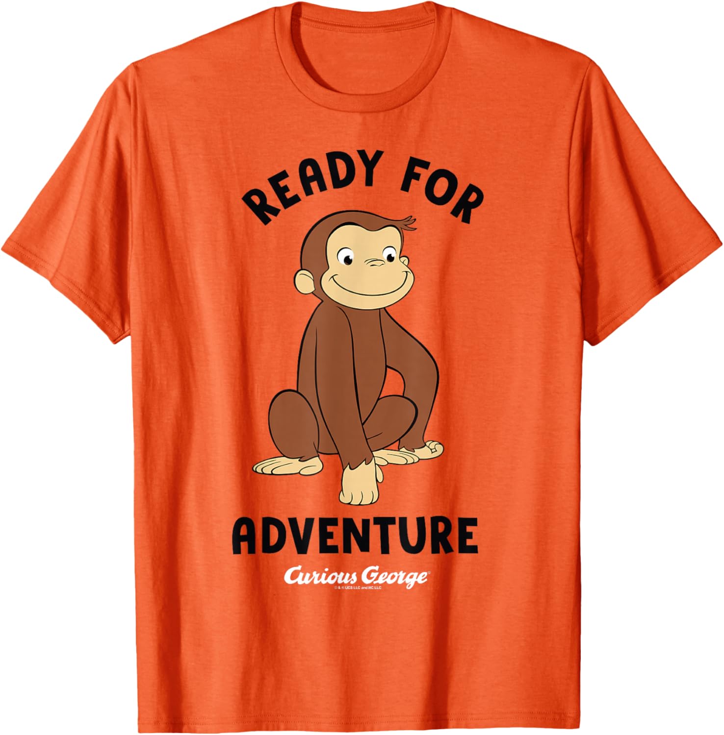 Curious George Adventure T-Shirt Featuring Smiling George - Fun Apparel - 5