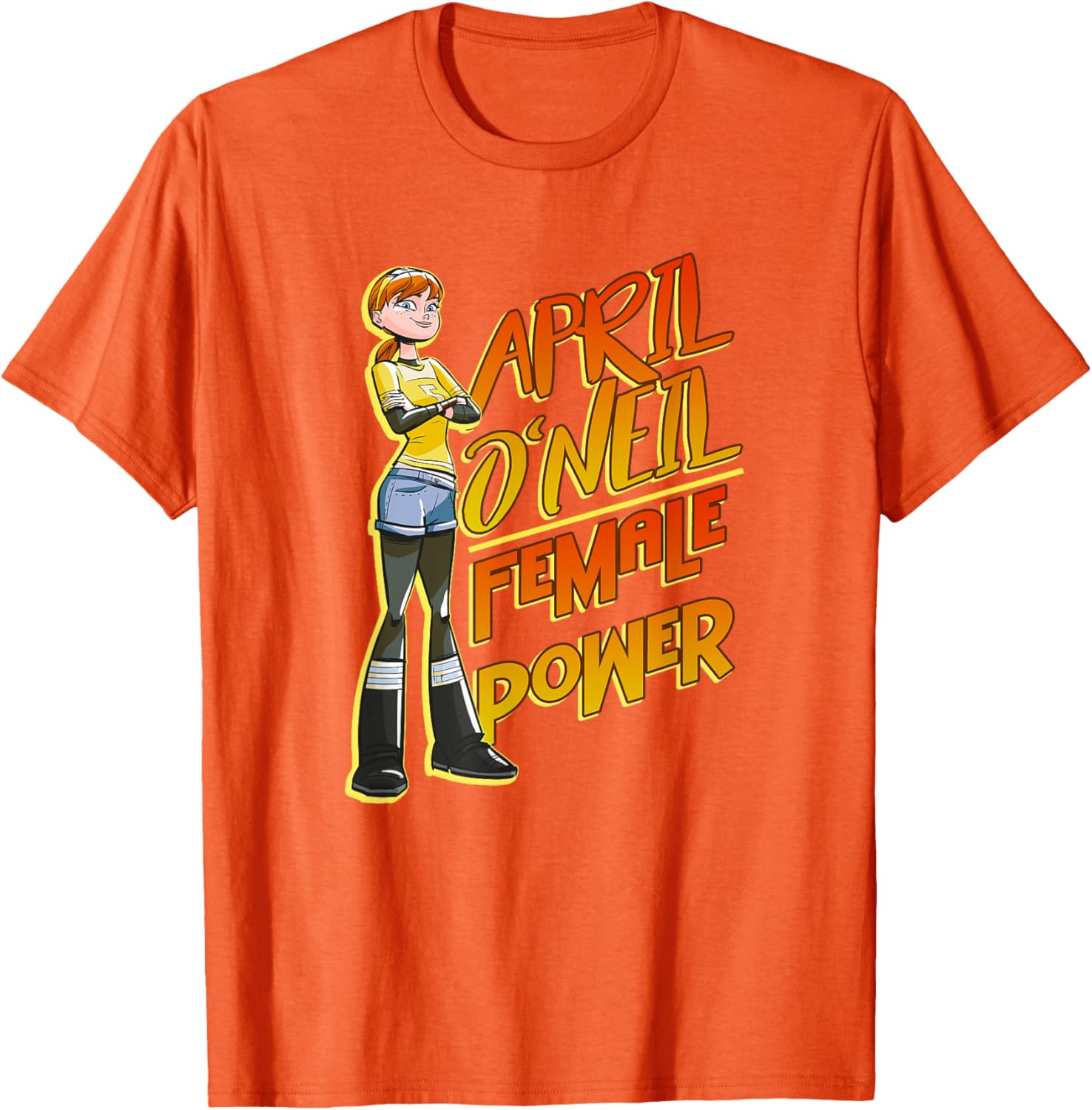 Mademark Teenage Mutant Ninja Turtles April O'Neill Women's T-Shirt - 6