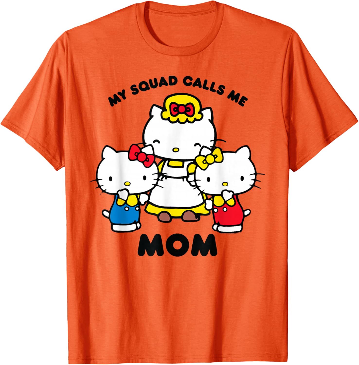 Hello Kitty Mom Squad T-Shirt for Stylish Moms - Cute and Comfy Clothing - 5
