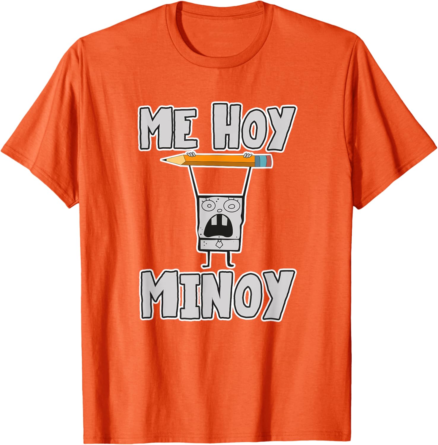 Mademark DoodleBob Me Hoy Minoy T-Shirt - Fun SpongeBob Apparel - 4