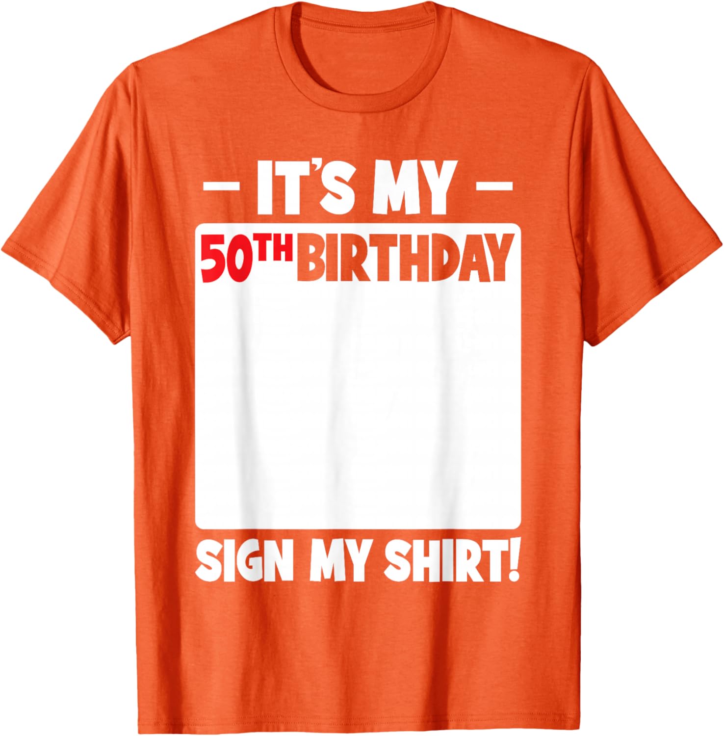 Funny 50th Birthday T-Shirt for Men and Women - Celebrate in Style! - 9