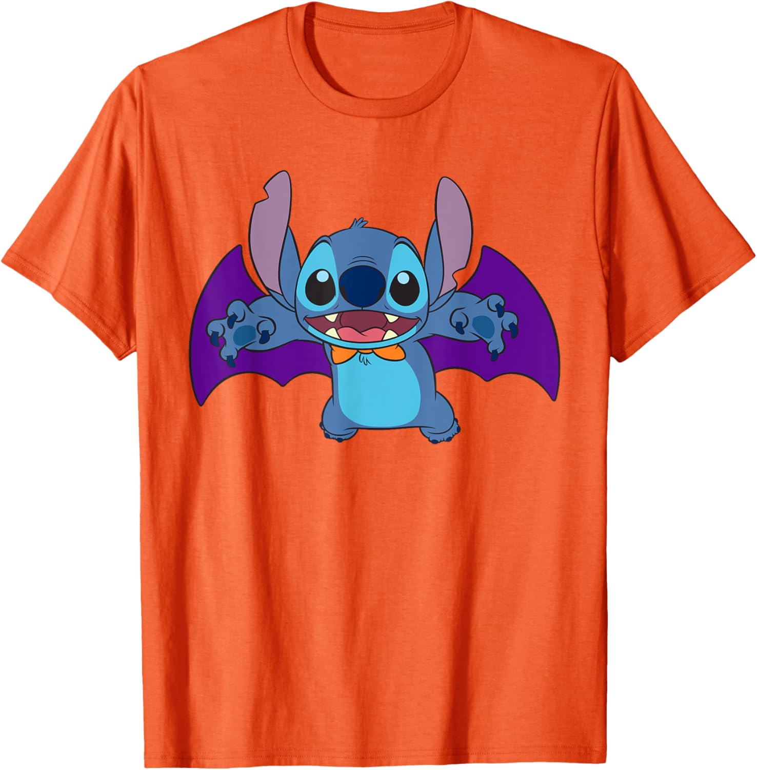 Disney Stitch Halloween Bat Costume T-Shirt for Fun Spooky Celebrations - 2