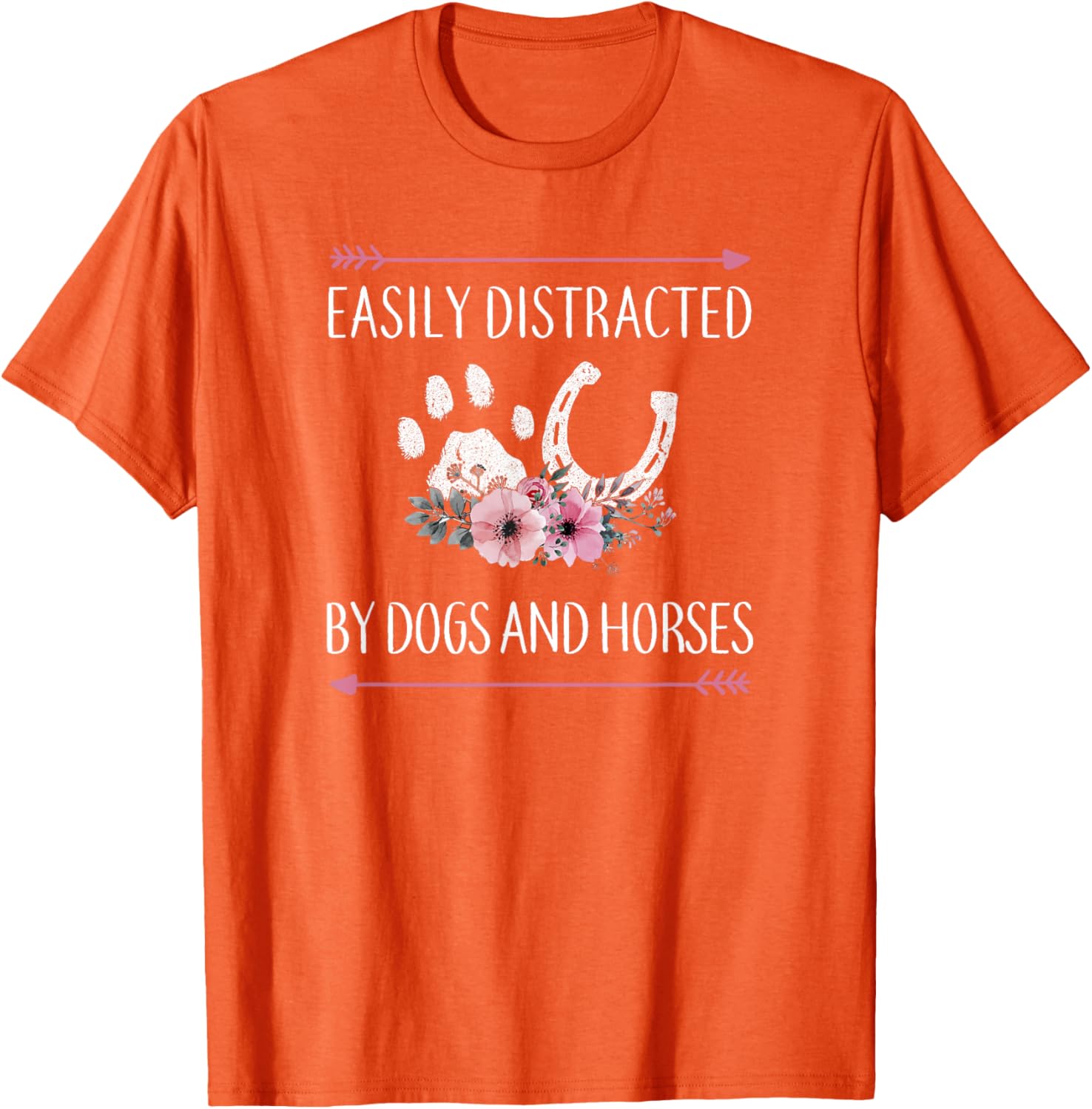 Horse Lover T-Shirt for Women, Teens, and Girls - Cute Horse Design - 24