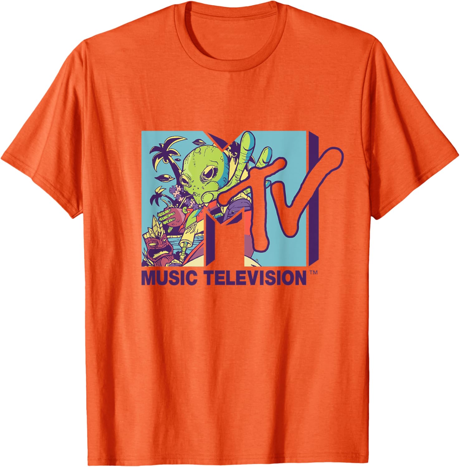 Mademark x MTV Alien Coconut Milk T-Shirt - Official Logo Apparel - 1