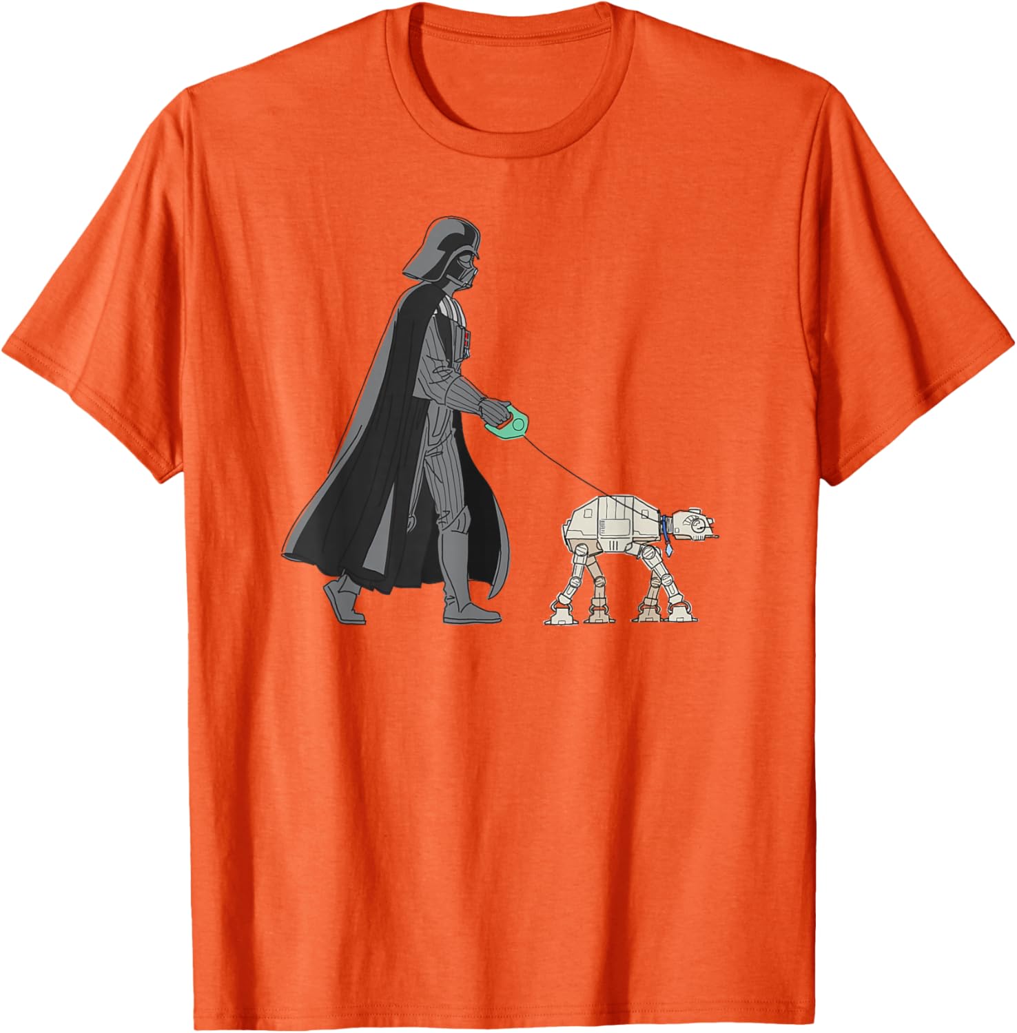 Darth Vader Dog Walker Meme T-Shirt for Star Wars Fans and Pets Lovers - 9