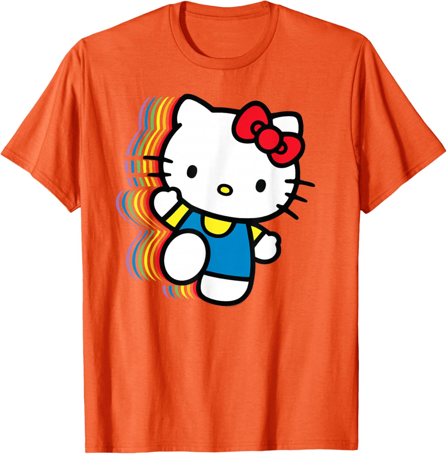 Hello Kitty Rainbow T-Shirt for Kids - Cute and Colorful Fashion Wear - 15