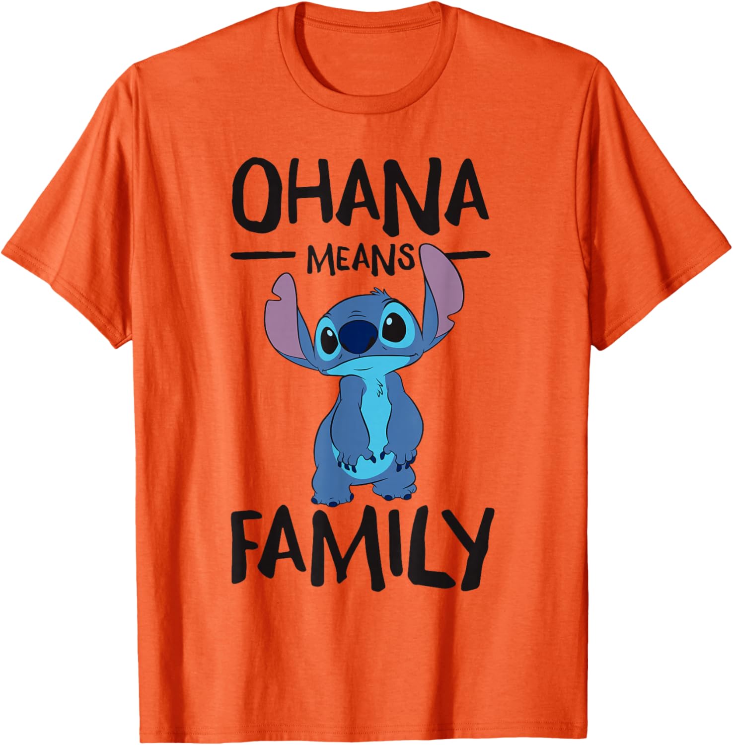 Lilo & Stitch Ohana Family T-Shirt for Fun Casual Wear - 8
