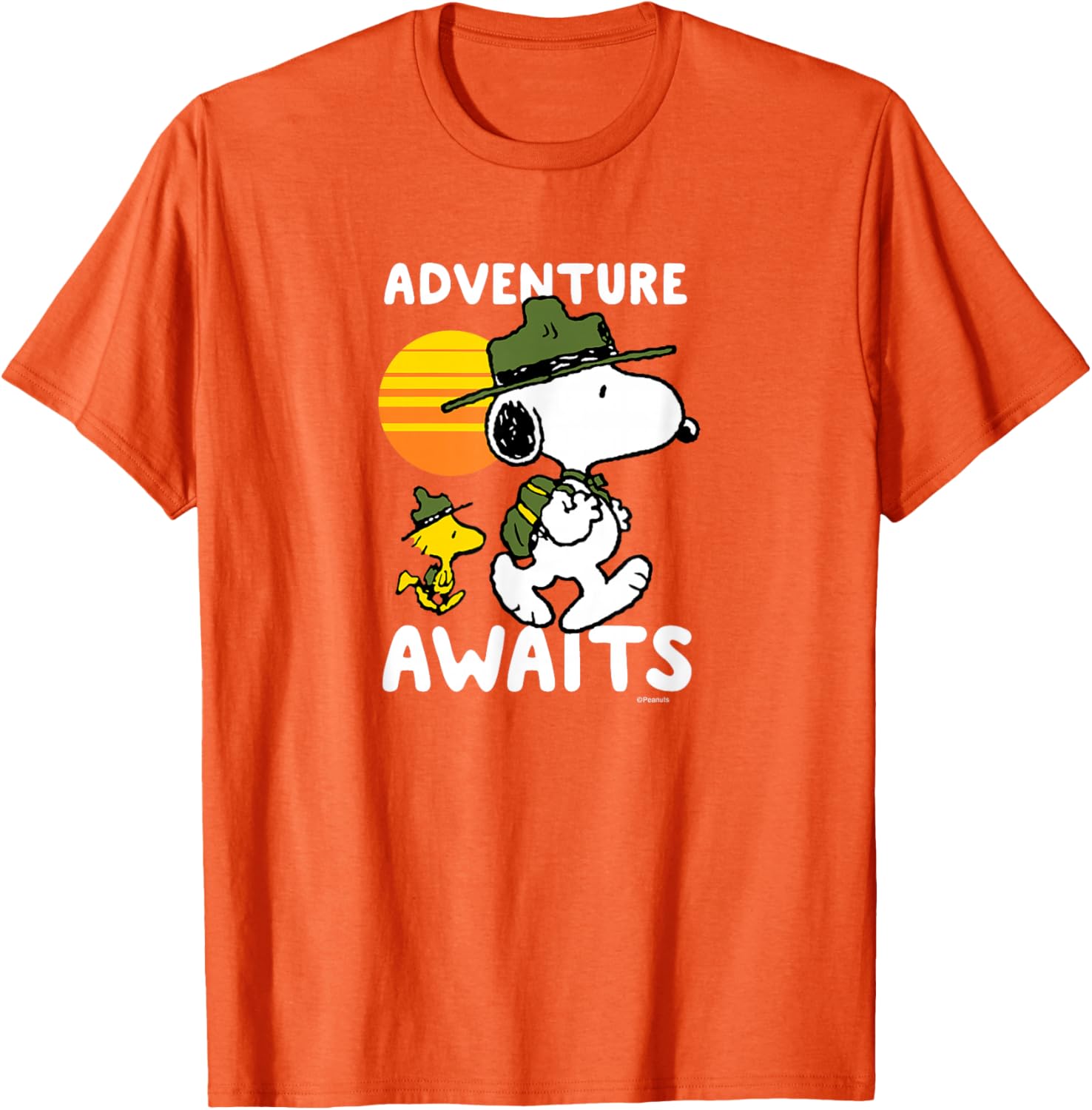 Peanuts Snoopy Adventure Awaits T-Shirt for Fun-Loving Fans - 9