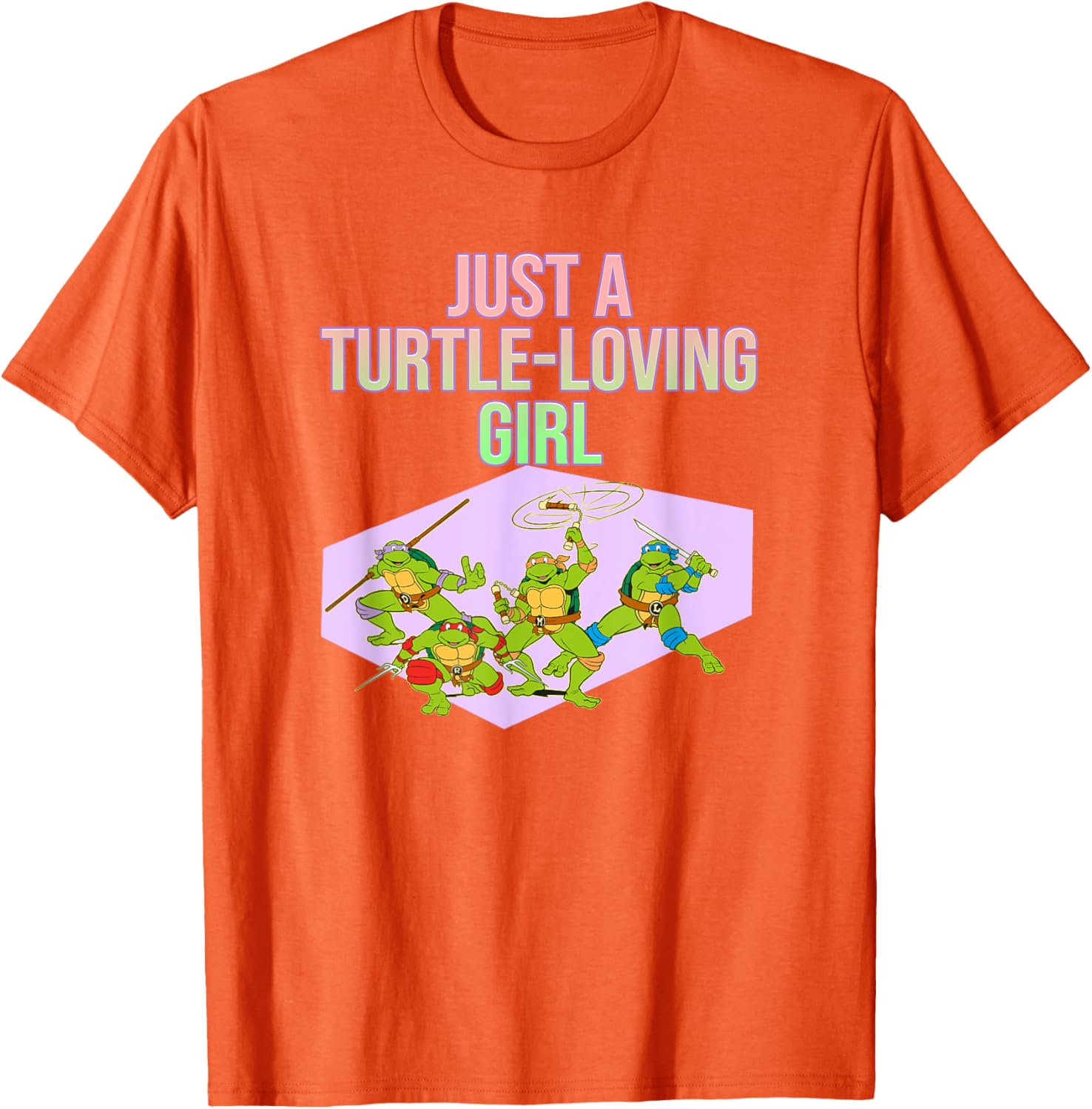 Mademark Teenage Mutant Ninja Turtles Turtle-Loving Girl T-Shirt - 18