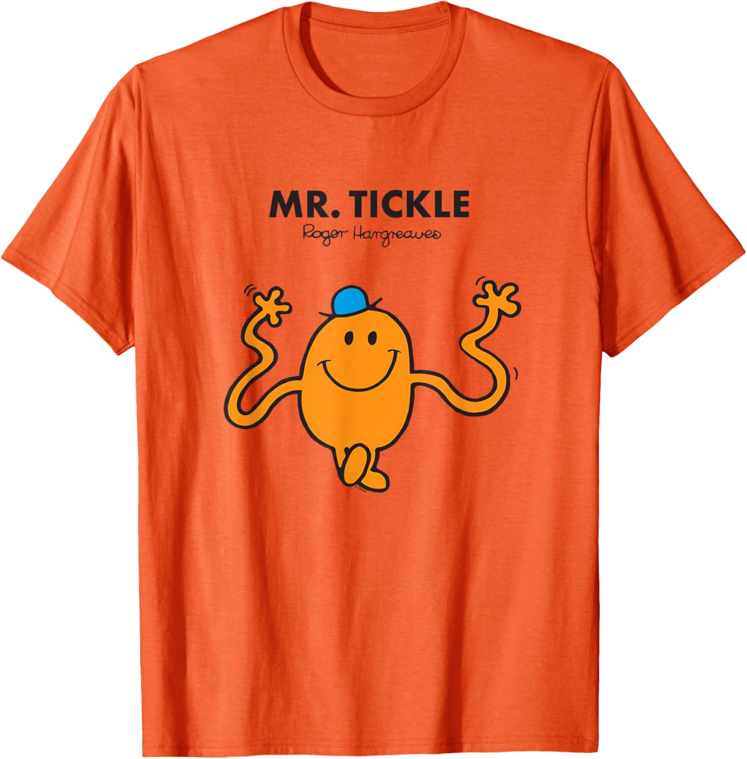 Mr. Men Mr. Tickle T-Shirt for Kids - Fun and Colorful Apparel - 8