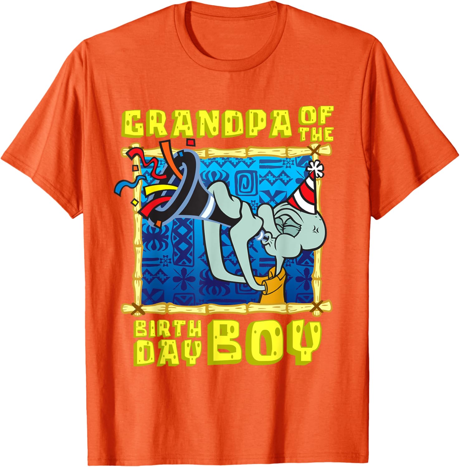 Mademark SpongeBob SquarePants Grandpa of the Birthday Boy T-Shirt - 15