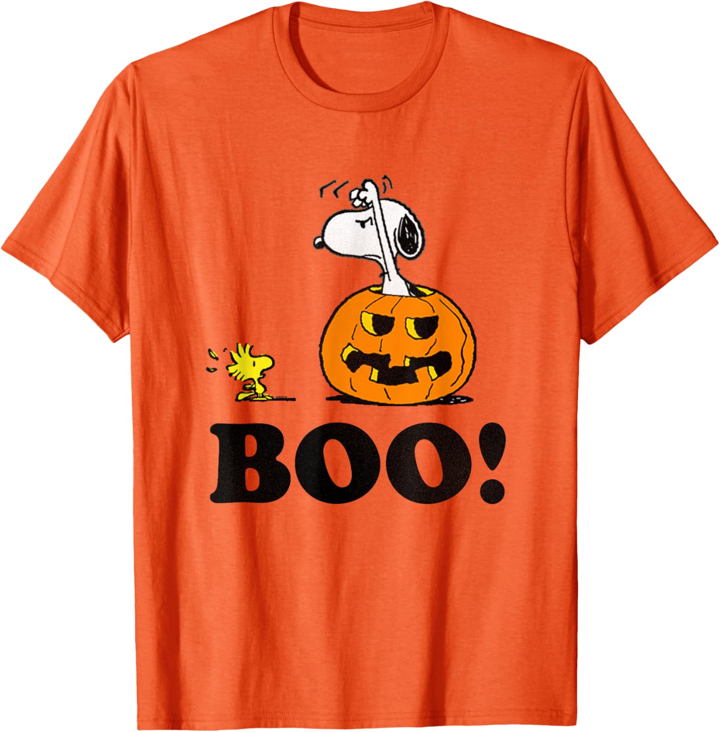 Peanuts Halloween Snoopy and Woodstock Boo T-Shirt for Kids and Adults - 6