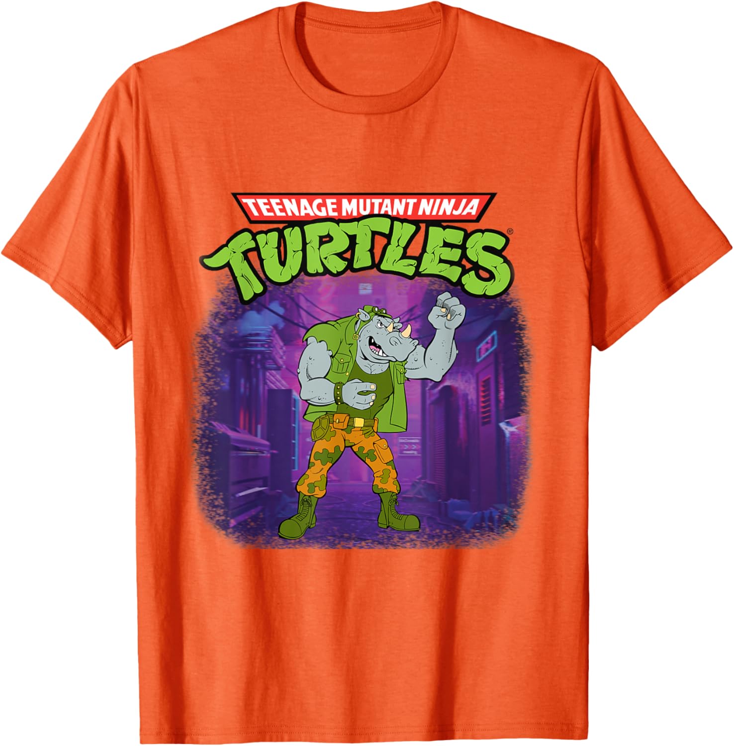 Mademark TMNT Rocksteady Rhino T-Shirt for Teenage Mutant Ninja Turtles Fans - 8