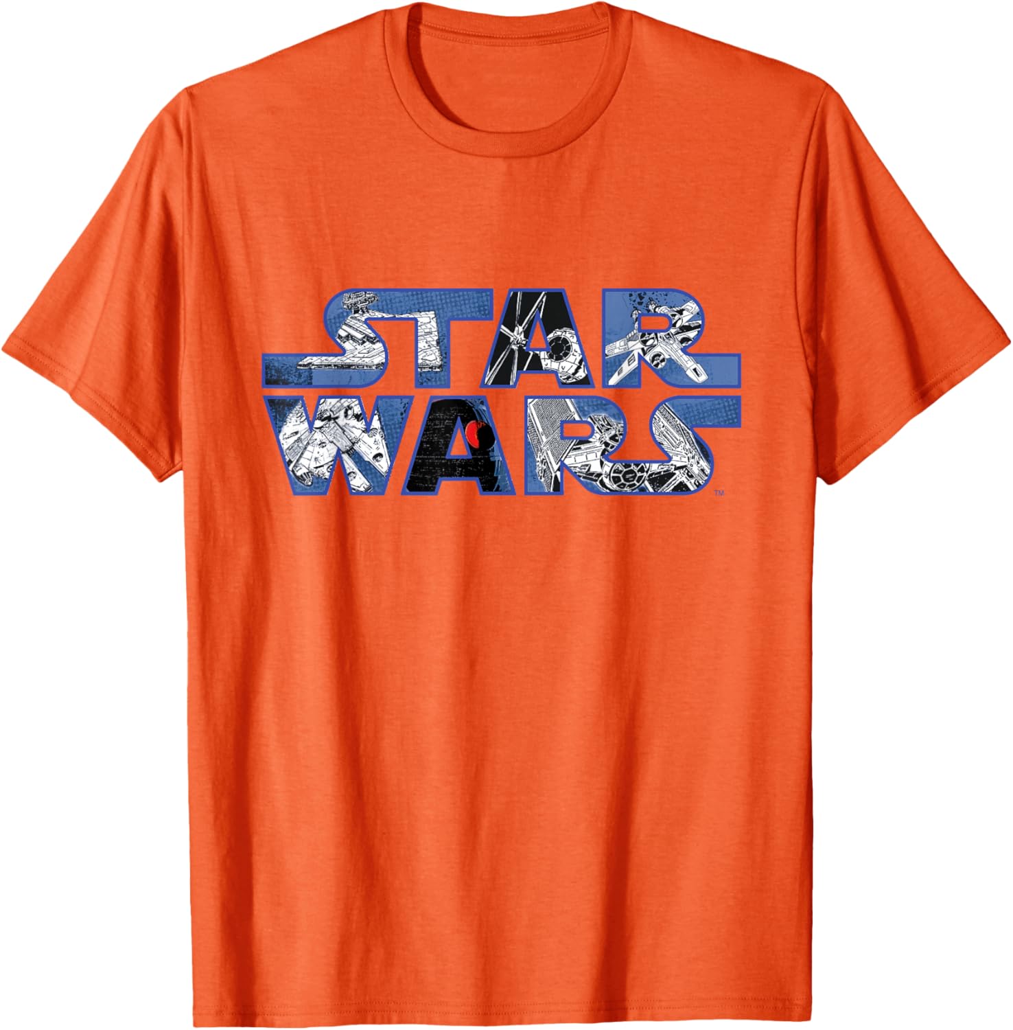 Star Wars Millennium Falcon and Death Star T-Shirt for Fans and Collectors - 7