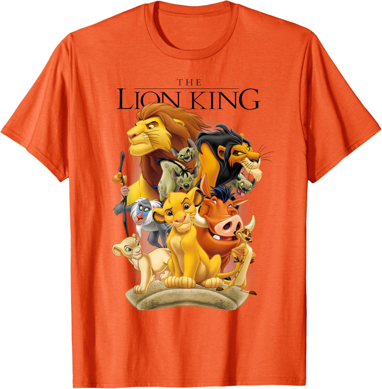 Disney The Lion King Pride Land Characters T-Shirt for Fans and Collectors - 5