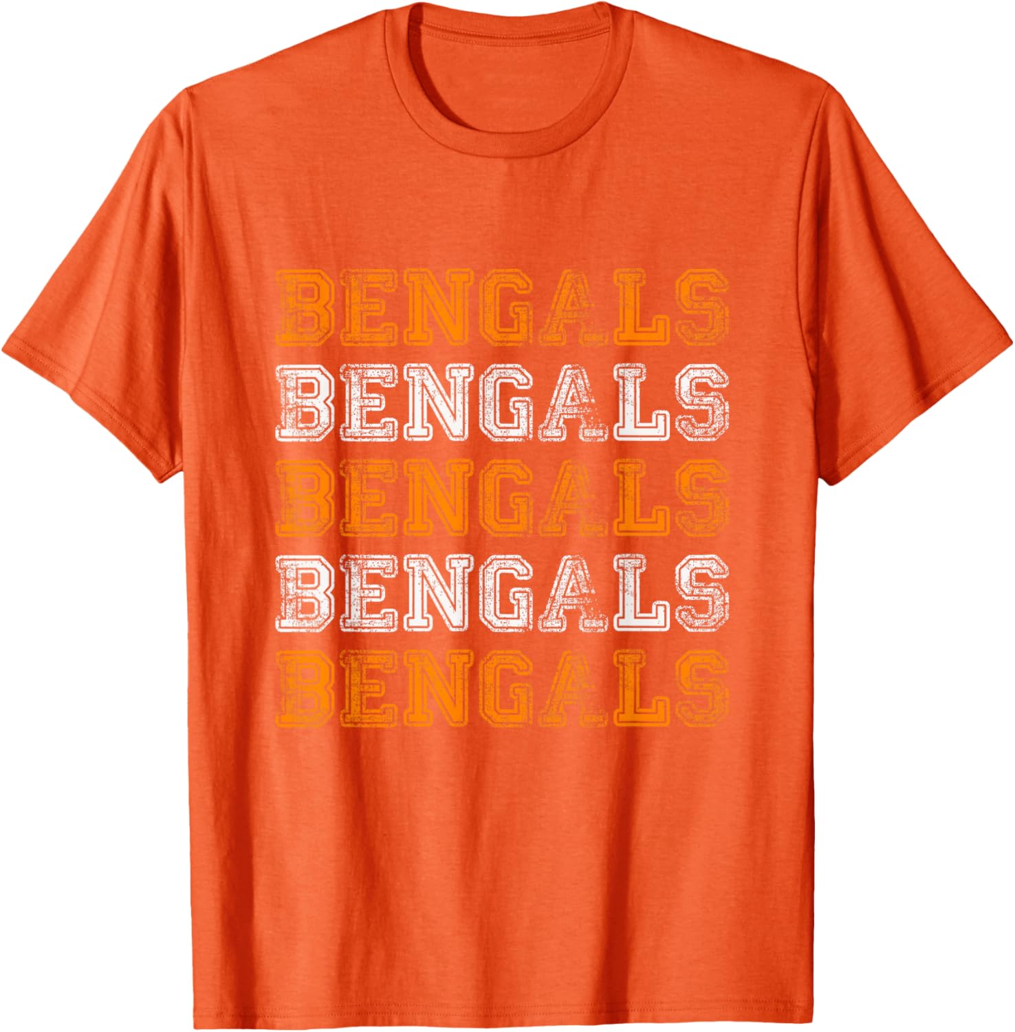 Vintage Retro Bengals T-Shirt for Trendy Sports Fans and Style Enthusiasts - 5