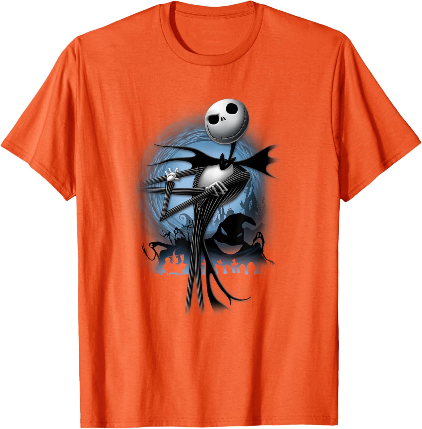 Disney Nightmare Before Christmas Jack Skellington Pose T-Shirt for Fans - 2