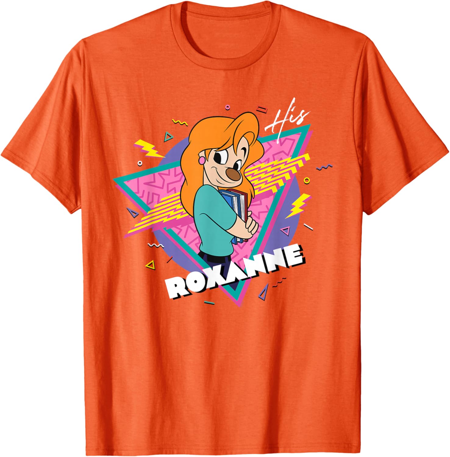 Disney A Goofy Movie Retro 90s Couples Matching His Roxanne T-Shirt - 18