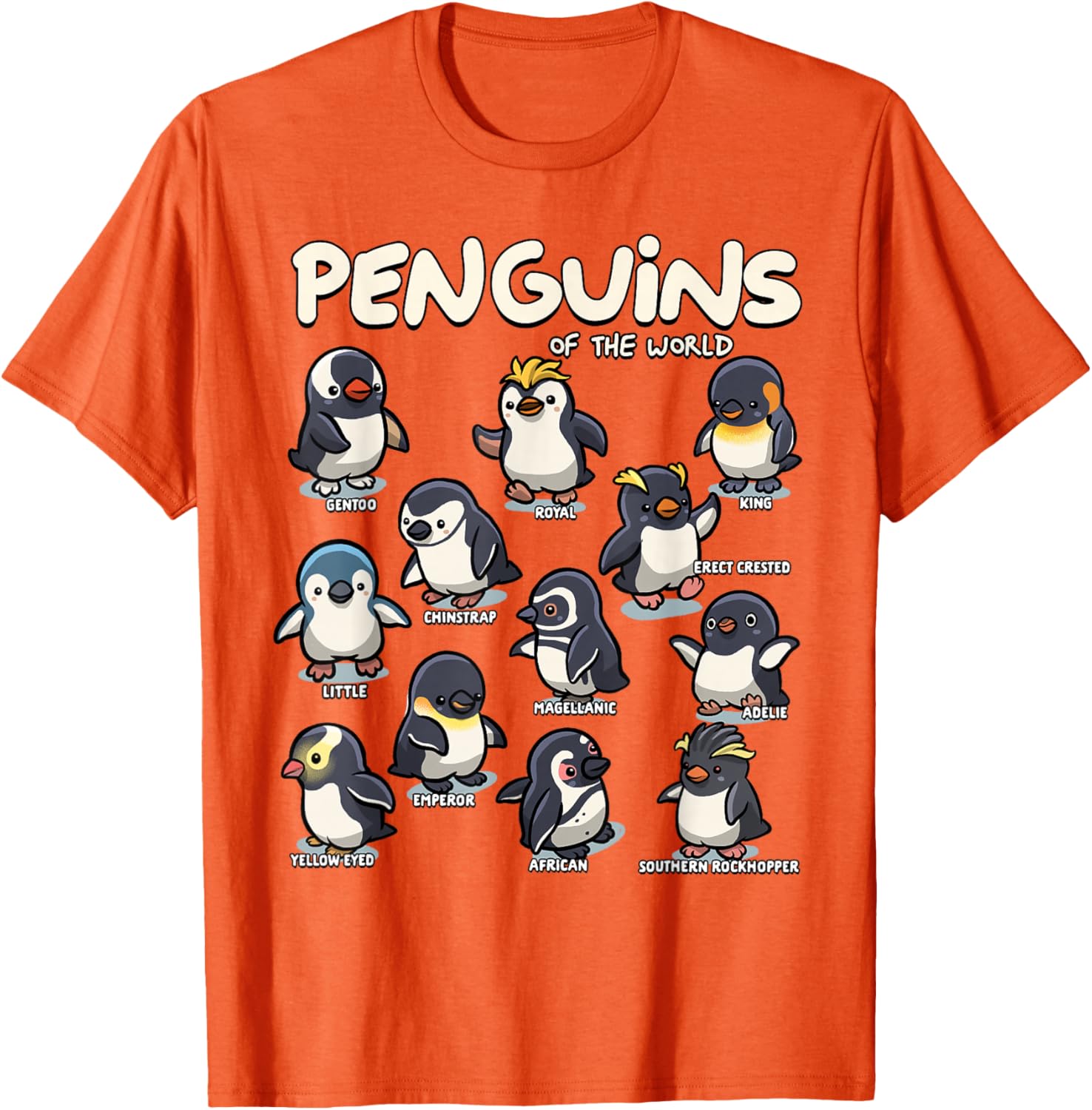 Cute Penguin Lovers T-Shirt for Animal Fans - Stylish Penguin Apparel - 19