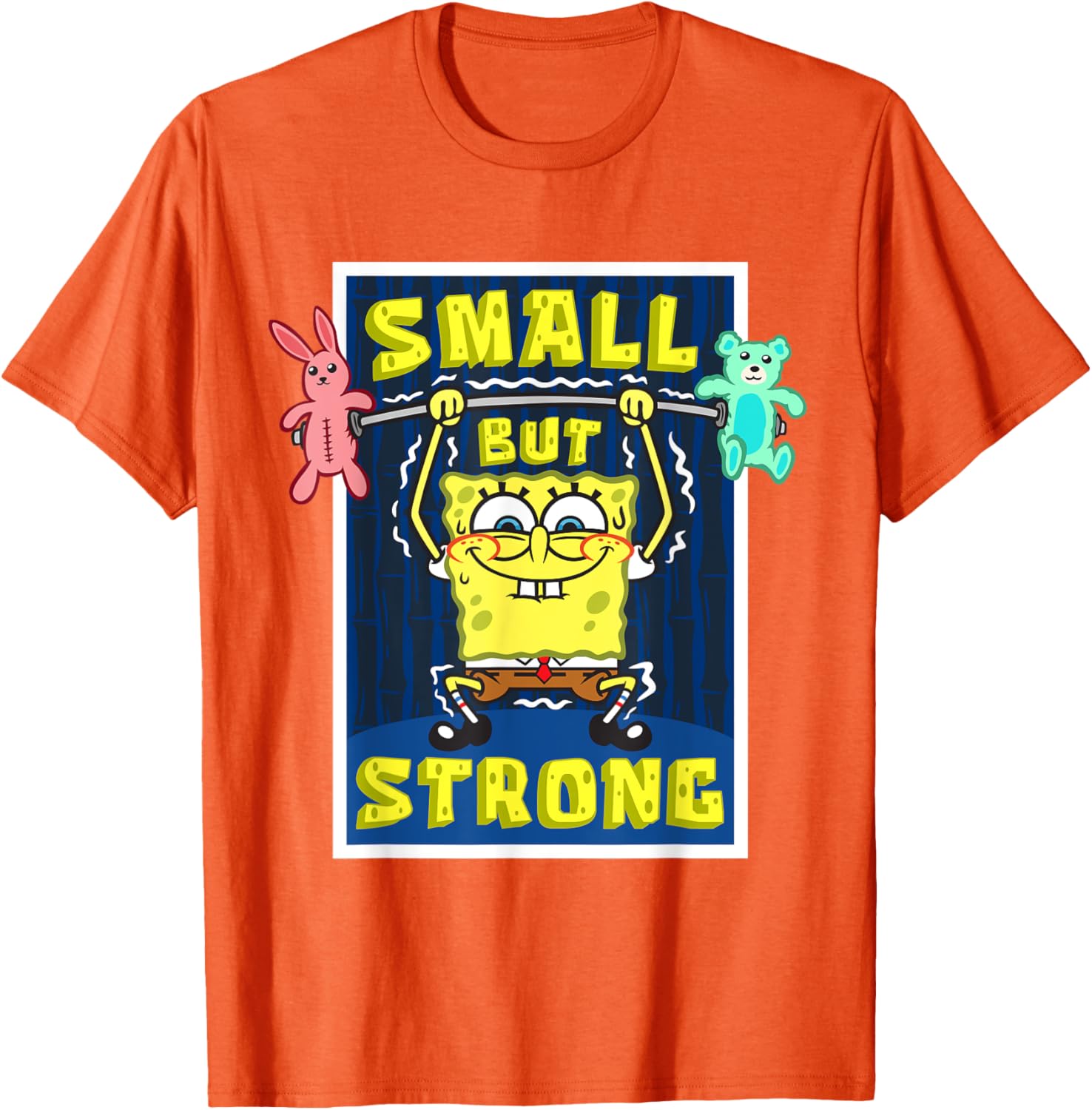 Mademark SpongeBob Small But Strong Birthday T-Shirt for Kids - 8