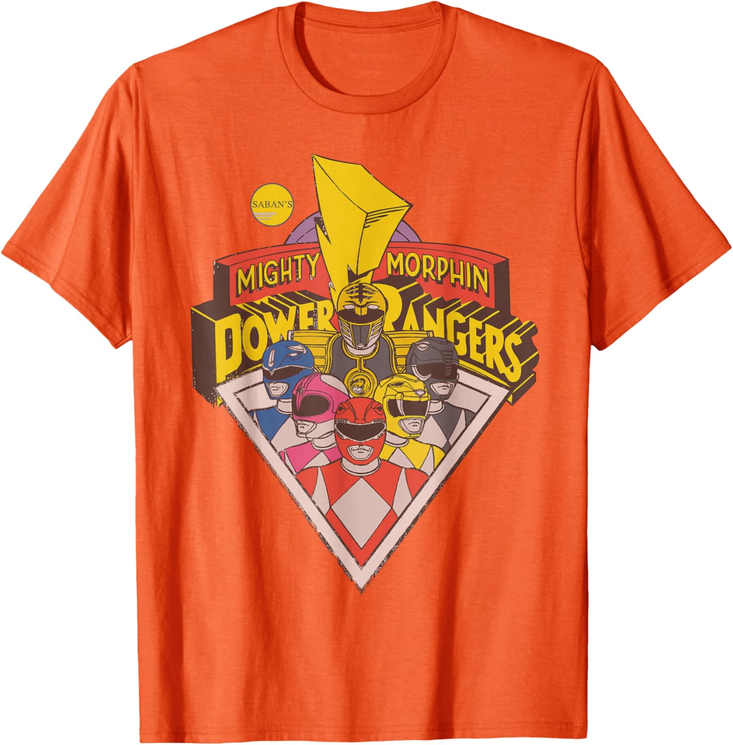 Power Rangers Team Logo T-Shirt for Fans of Adventure and Fun - 16