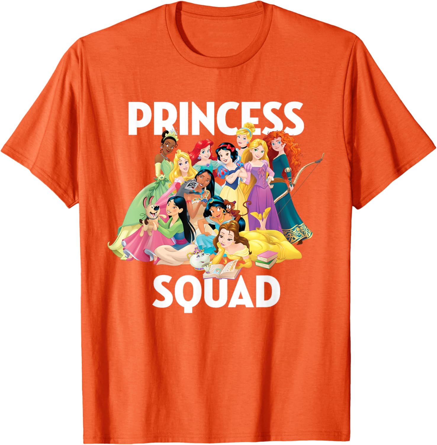 Disney Princess Squad T-Shirt for Kids Stylish Fun Apparel - 1