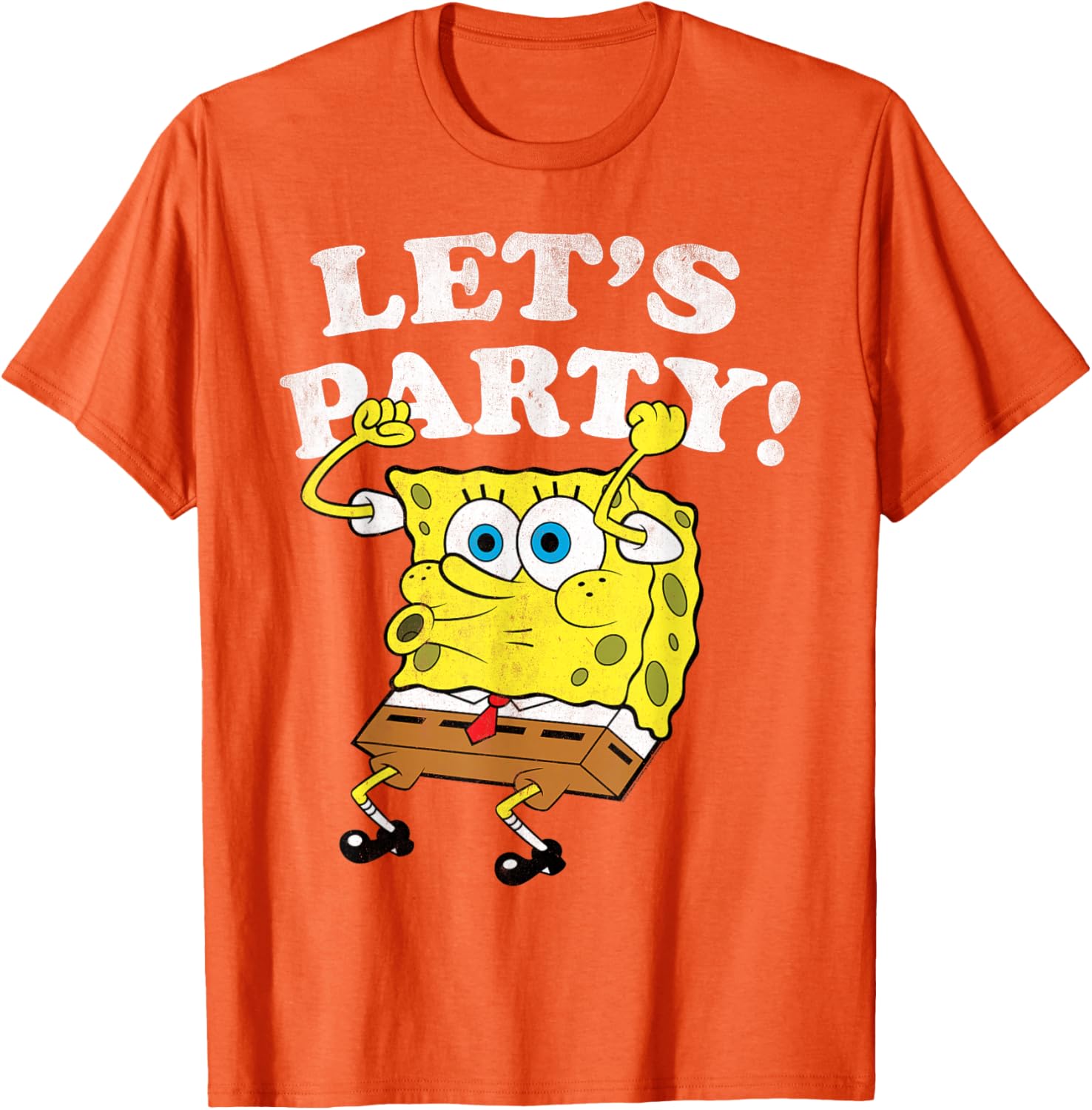 SpongeBob SquarePants Let's Party T-Shirt for Fun Kids Apparel - 7
