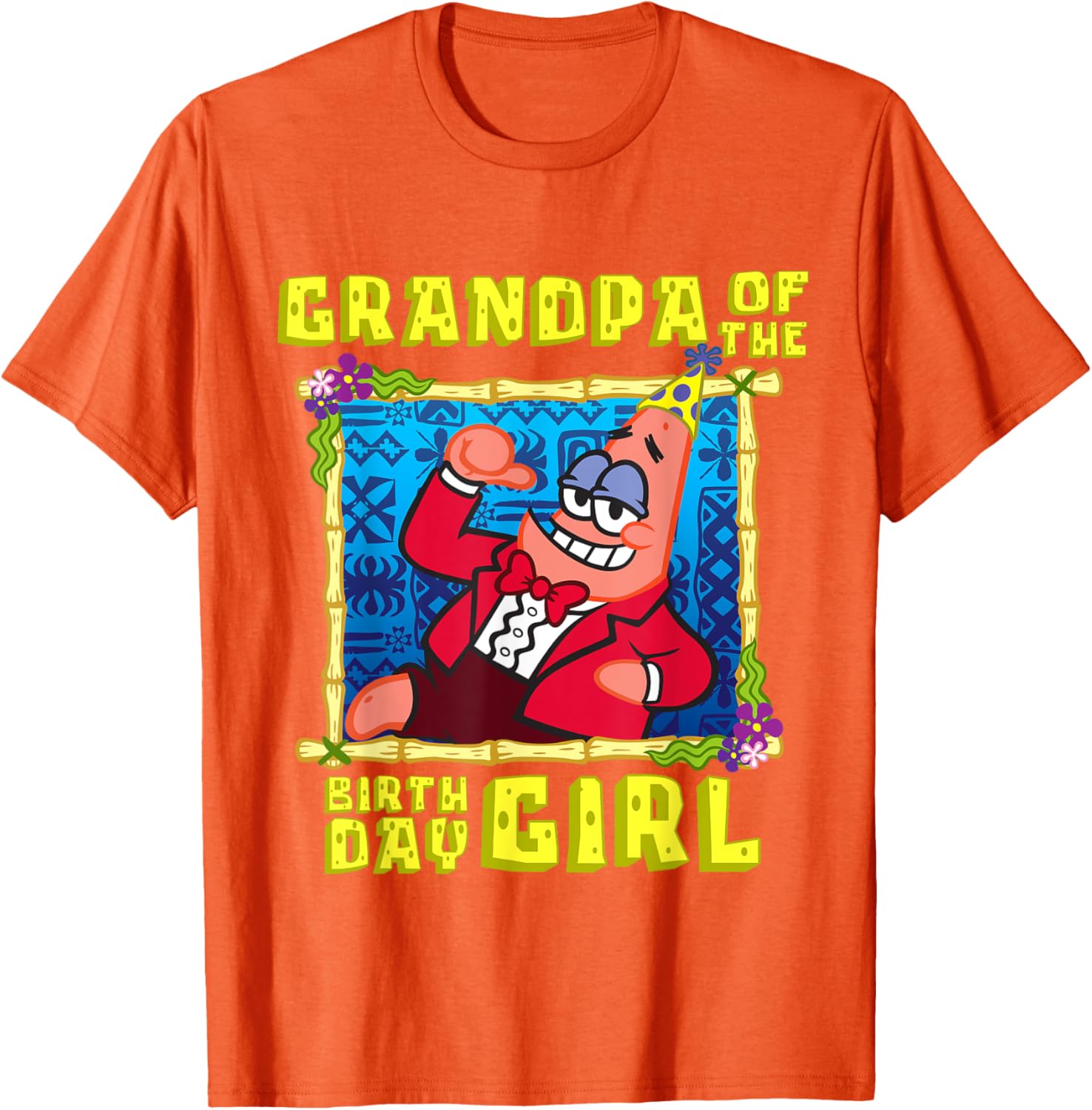 Mademark SpongeBob SquarePants Grandpa Pop T-Shirt for Birthday Girls - 7