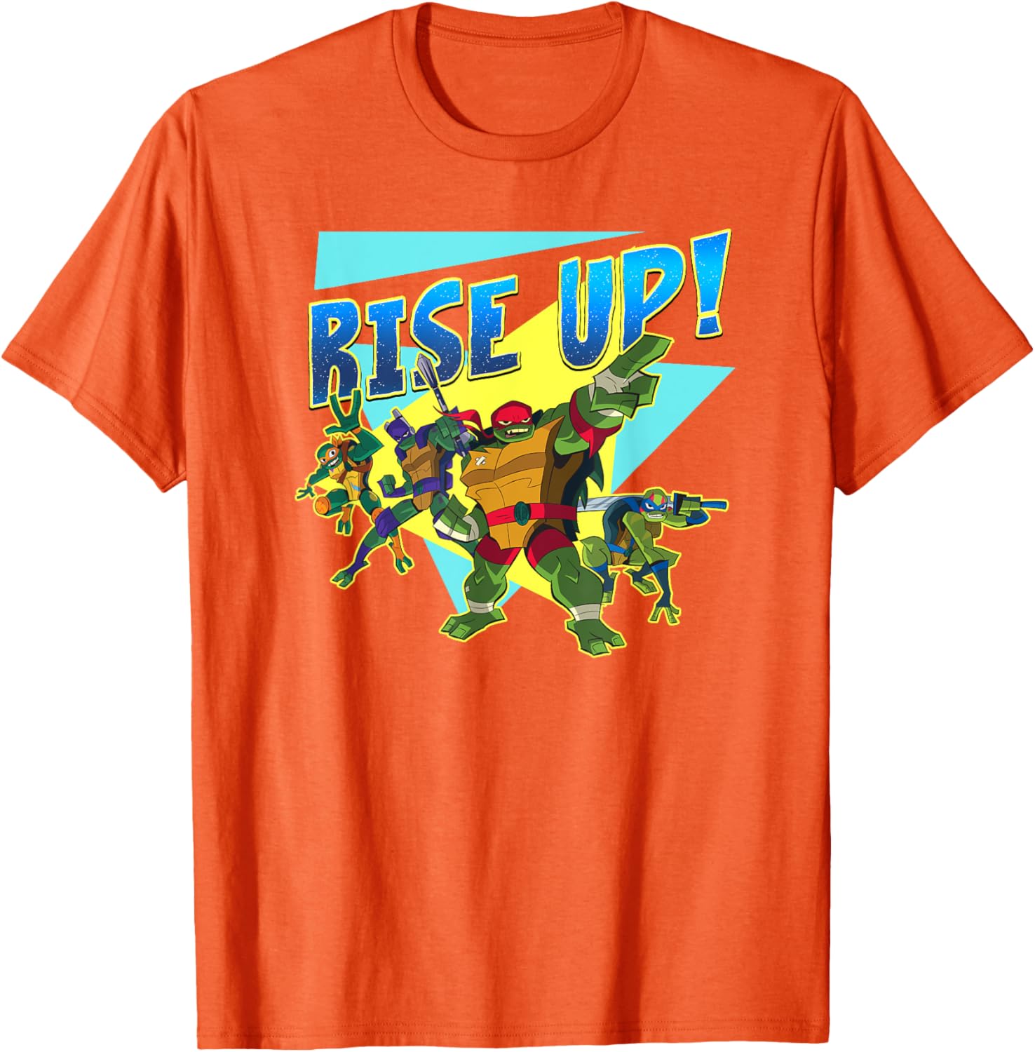 Mademark TMNT Rise Up T-Shirt for Fans of Teenage Mutant Ninja Turtles - 18