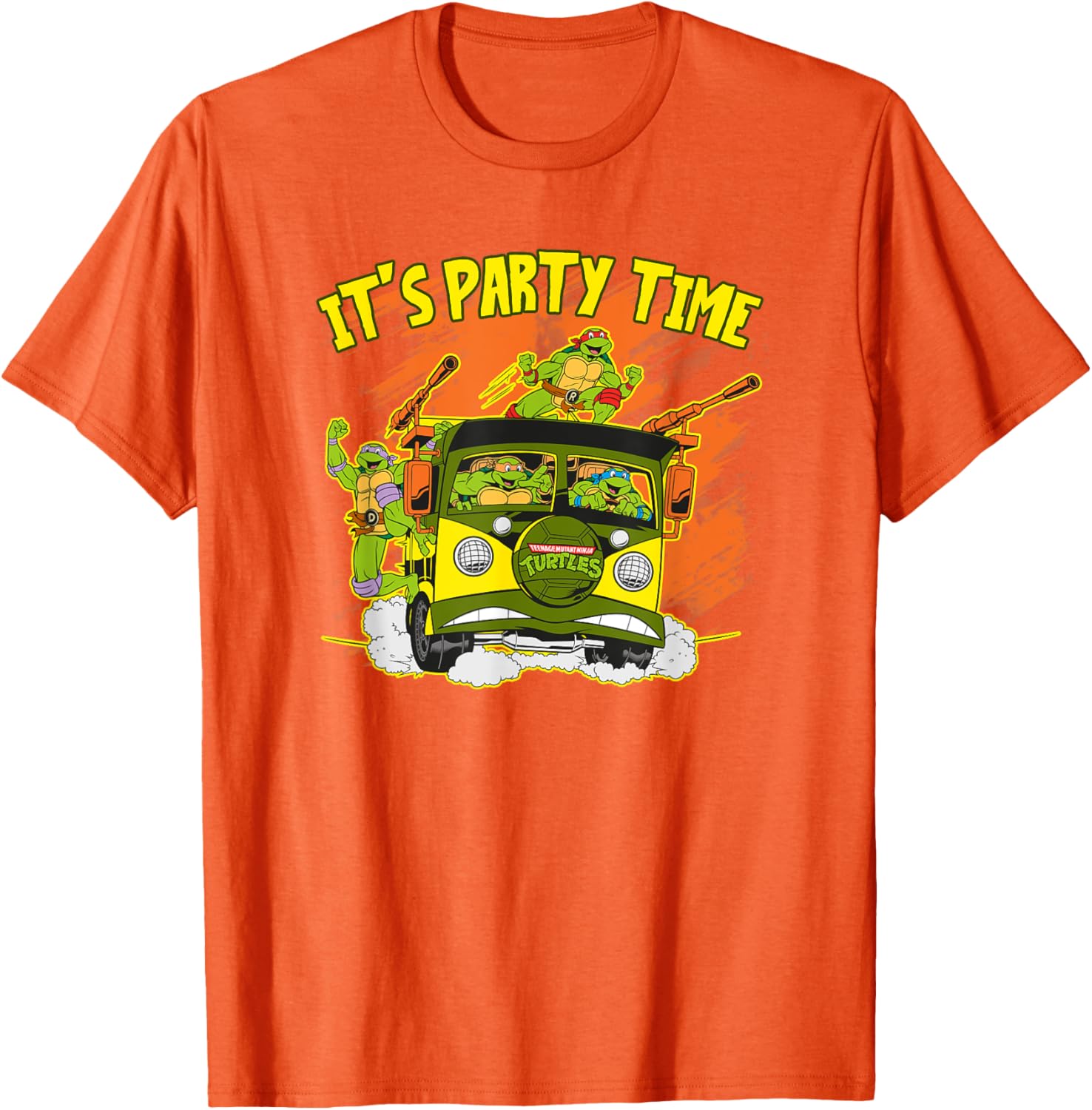Mademark Teenage Mutant Ninja Turtles Party Time T-Shirt for Kids - 17