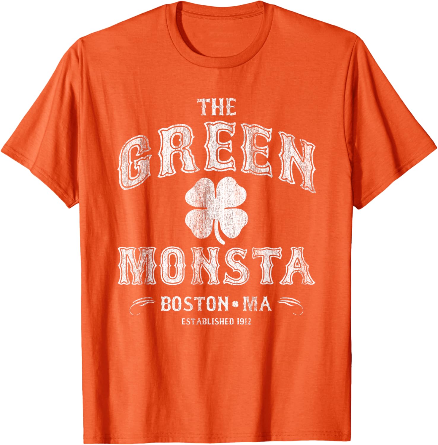 The Green Monsta Boston T-Shirt Perfect for Game Day or St. Patrick's Day - 11
