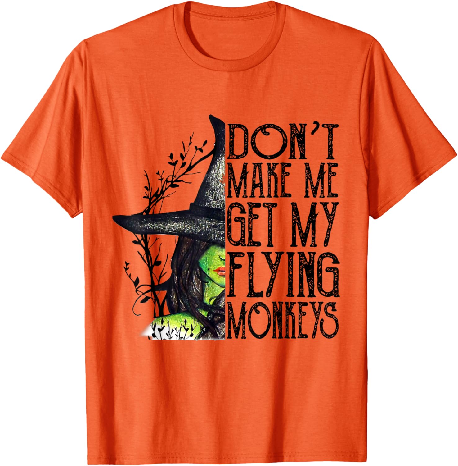 Funny Witch Halloween T-Shirt Get My Flying Monkeys Gift for Her - 17