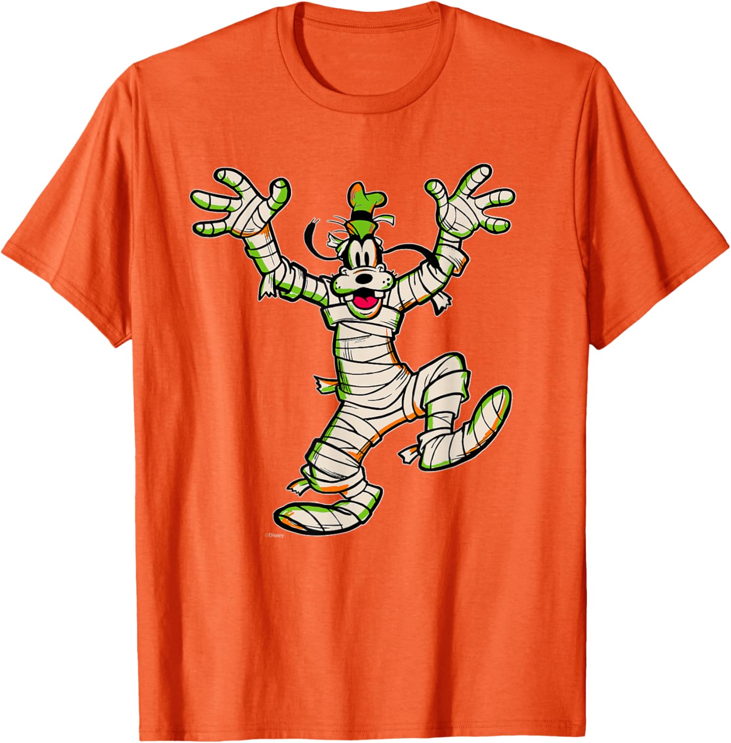 Disney 100 Goofy Mummy Halloween T-Shirt for Fun Costume Celebrations - 5