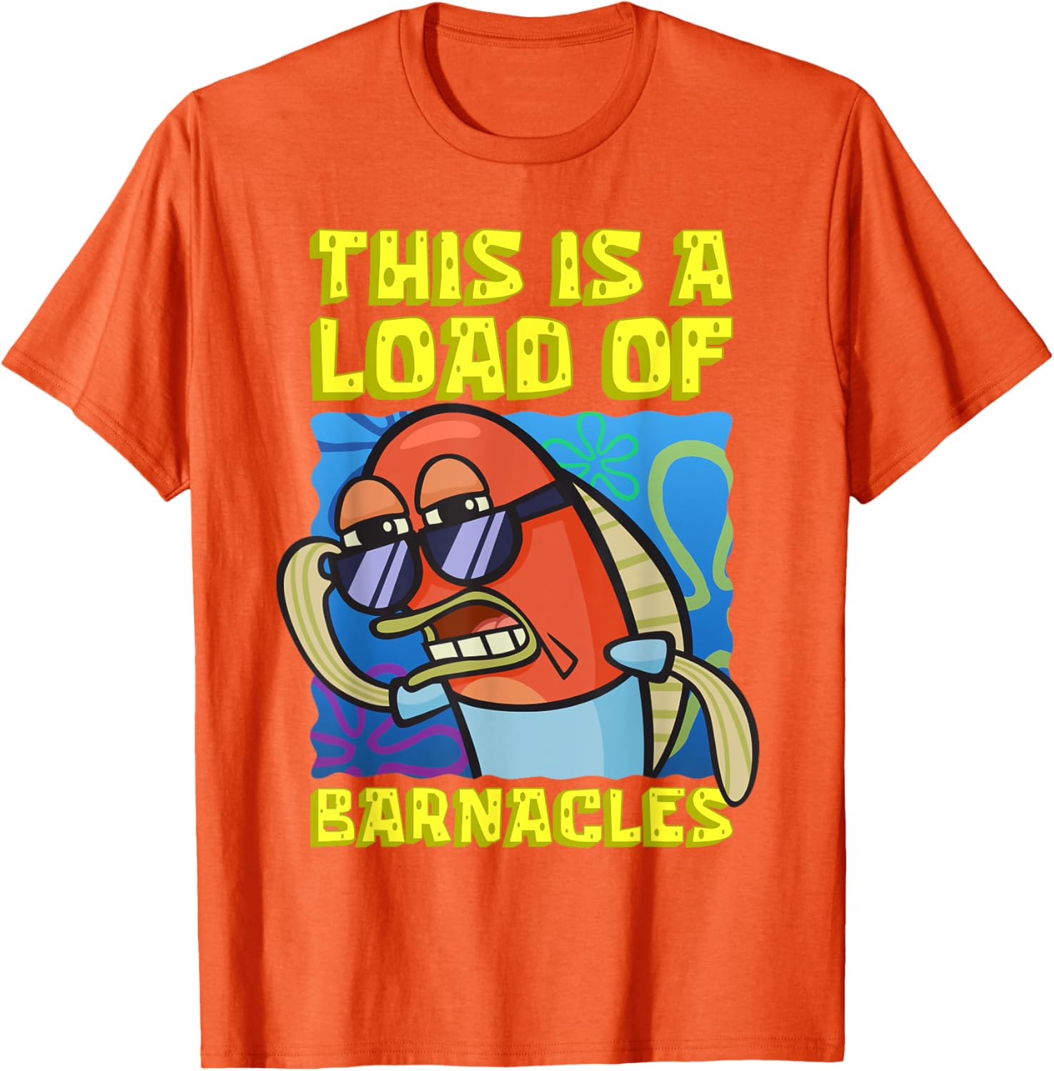 Funny SpongeBob Barnacles T-Shirt - Mademark x SpongeBob Apparel - 15