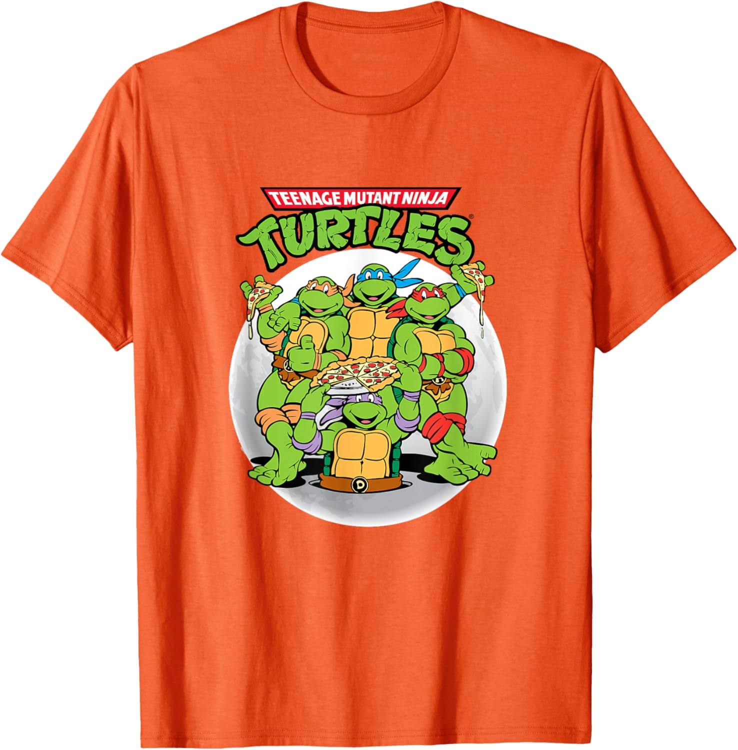 Mademark Teenage Mutant Ninja Turtles Classic Full Moon T-Shirt - 6