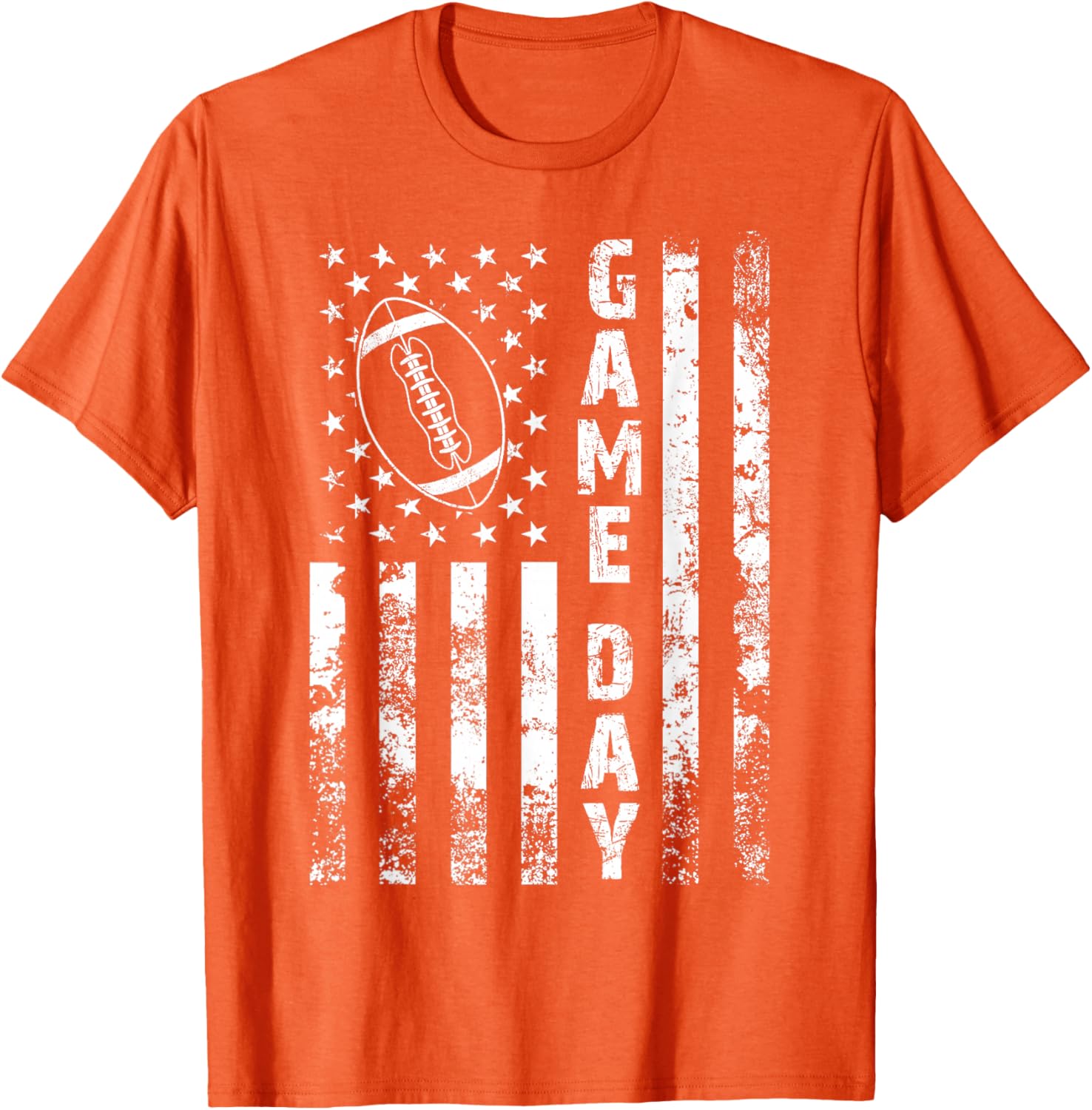 Game Day Flag American Football T-Shirt for Loving Moms and Dads - 7
