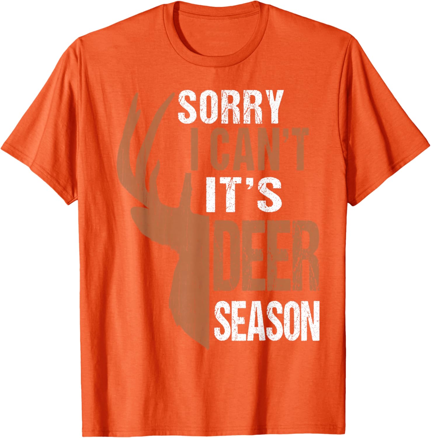 Funny Hunting Gift T-Shirt for Dads - Sorry Deer Season Design - 6