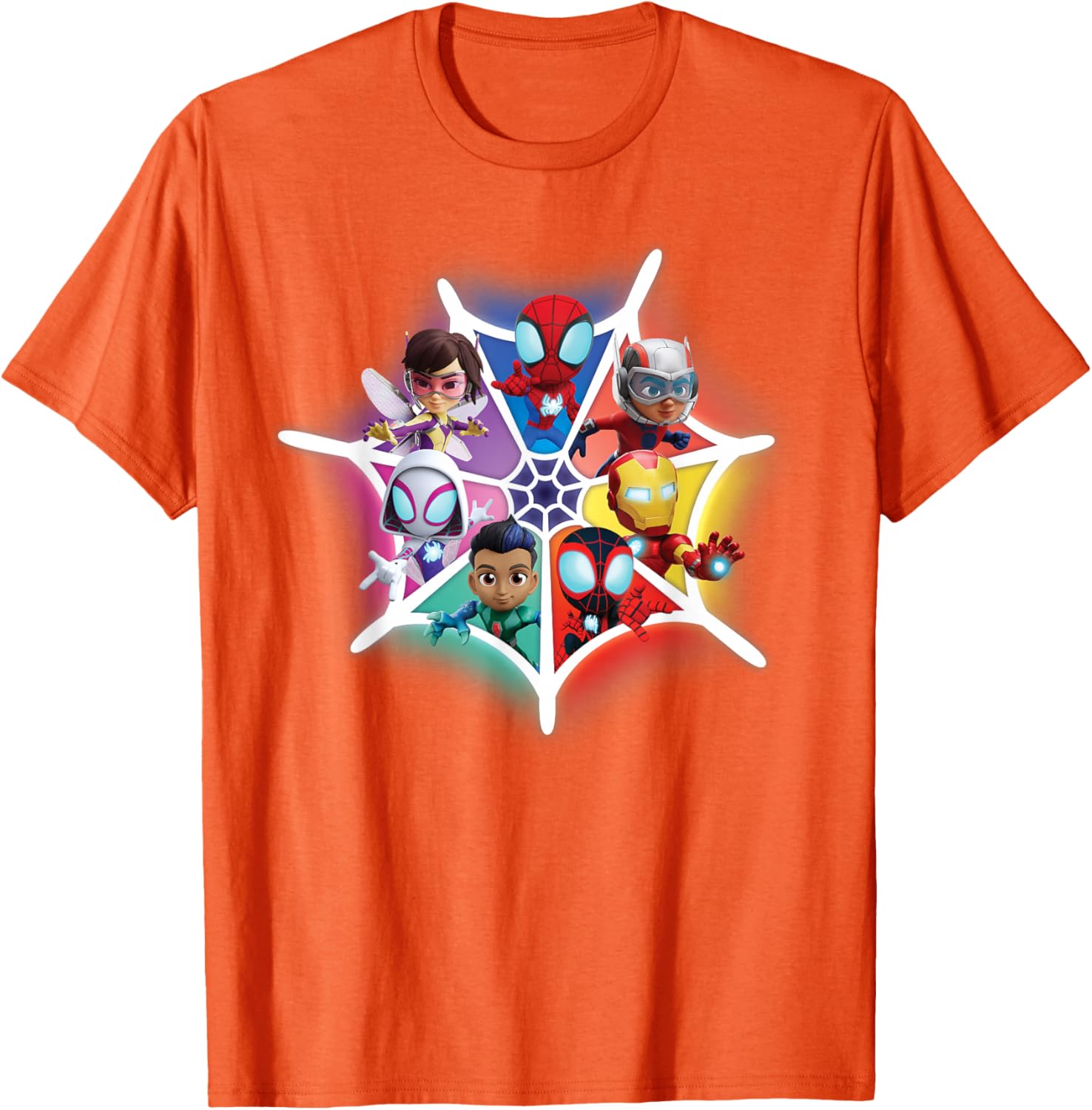 Marvel Spidey and Friends Avengers Team-Up T-Shirt for Kids and Adults - 9