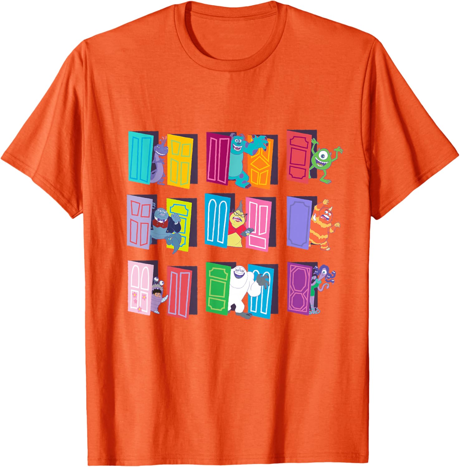 Monsters Inc Doors T-Shirt for Kids and Adults - Fun Disney Apparel - 17