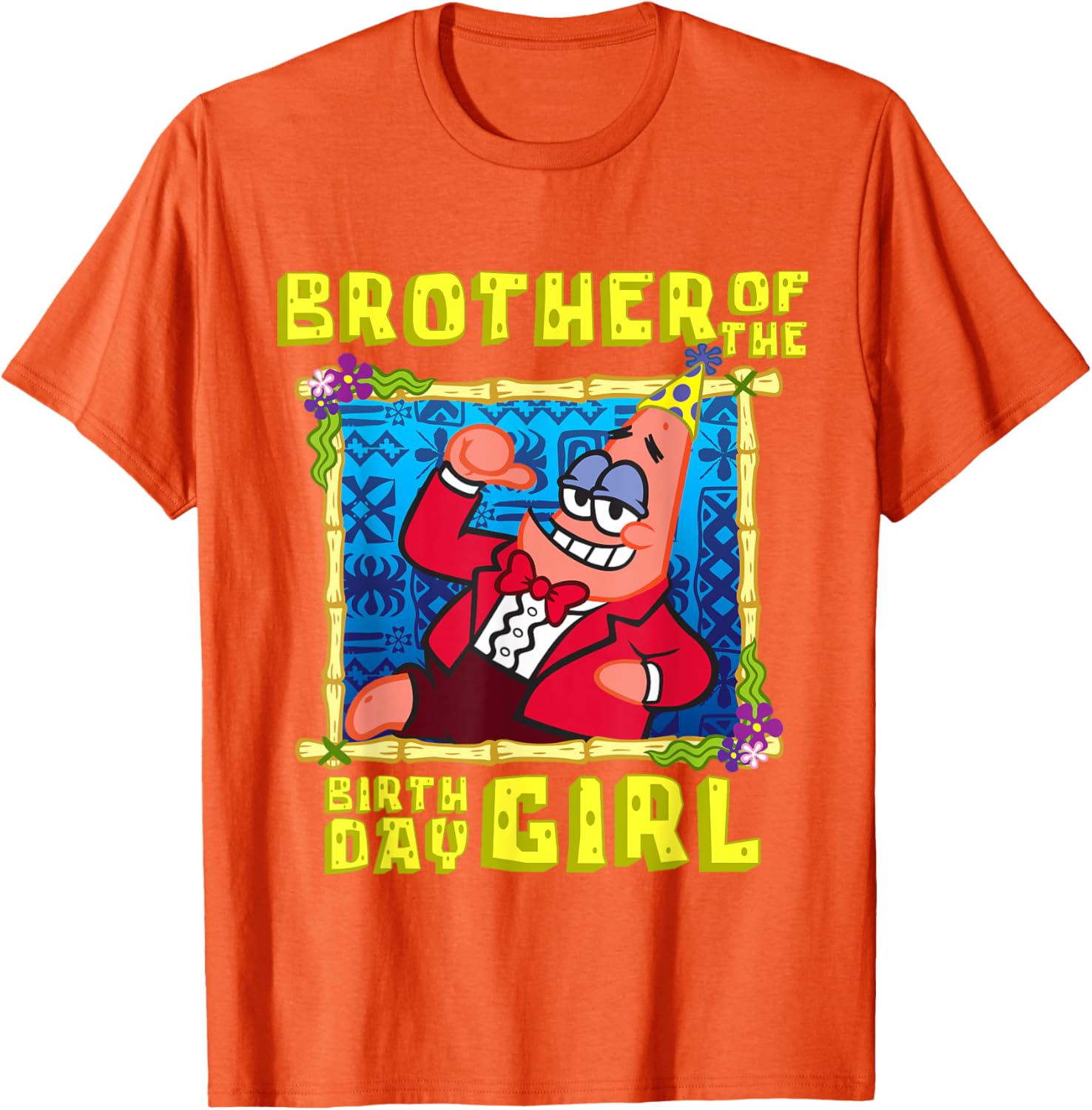 Mademark SpongeBob SquarePants Birthday Boy T-Shirt with Patrick Design - 5