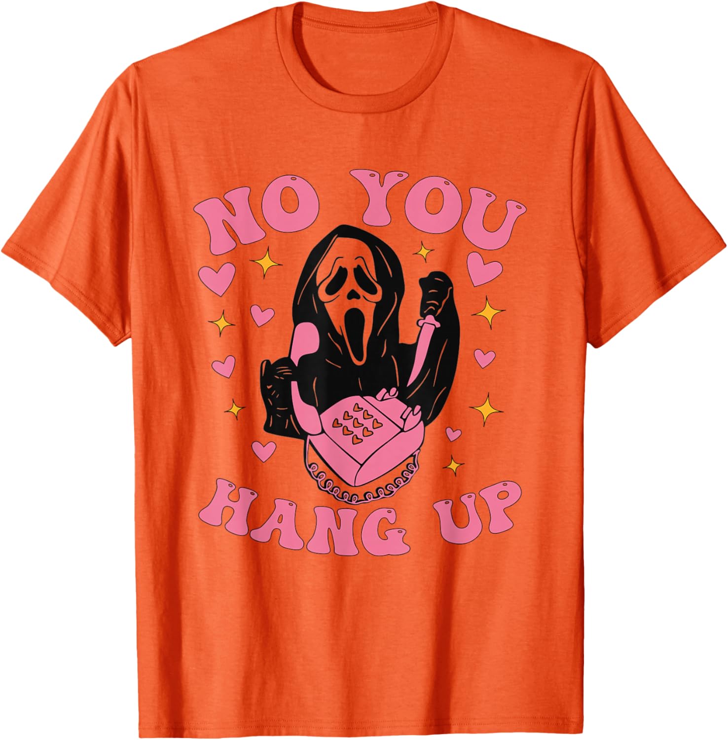 Funny Ghost Calling Halloween Costume T-Shirt Perfect for Spooky Fun - 13